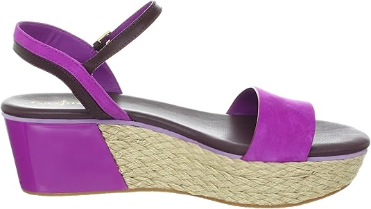 Cole Haan Women's Arden Purple Platform Wedge Sandal