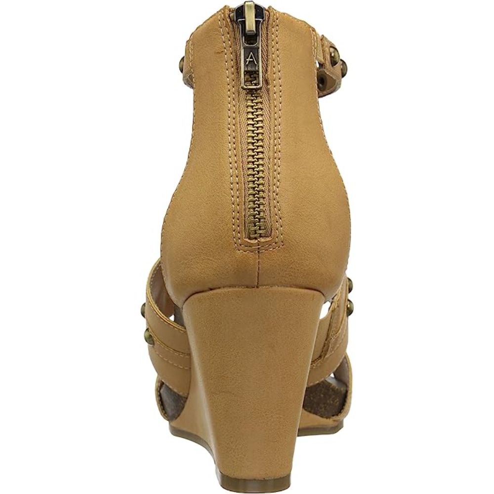 Watermark Light Tan Aerosoles Wedge Sandals