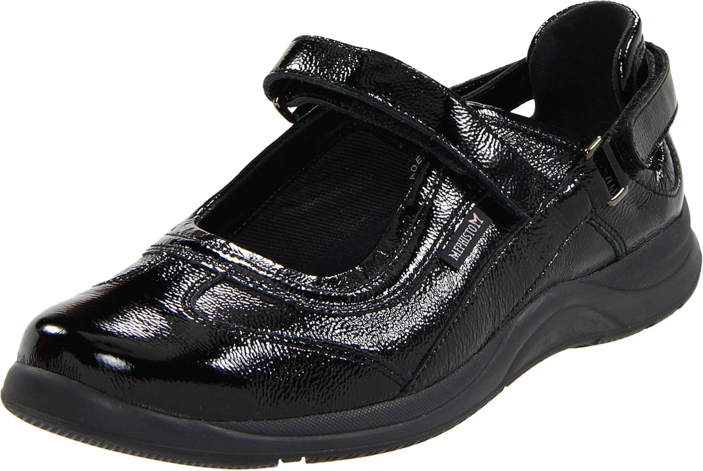 Lilou Black Patent Mephisto Comfort Shoes