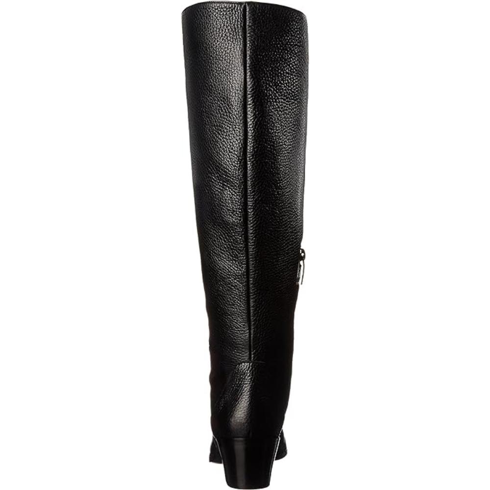 Vince Camuto Women's Forba Black Leather Riding Boot