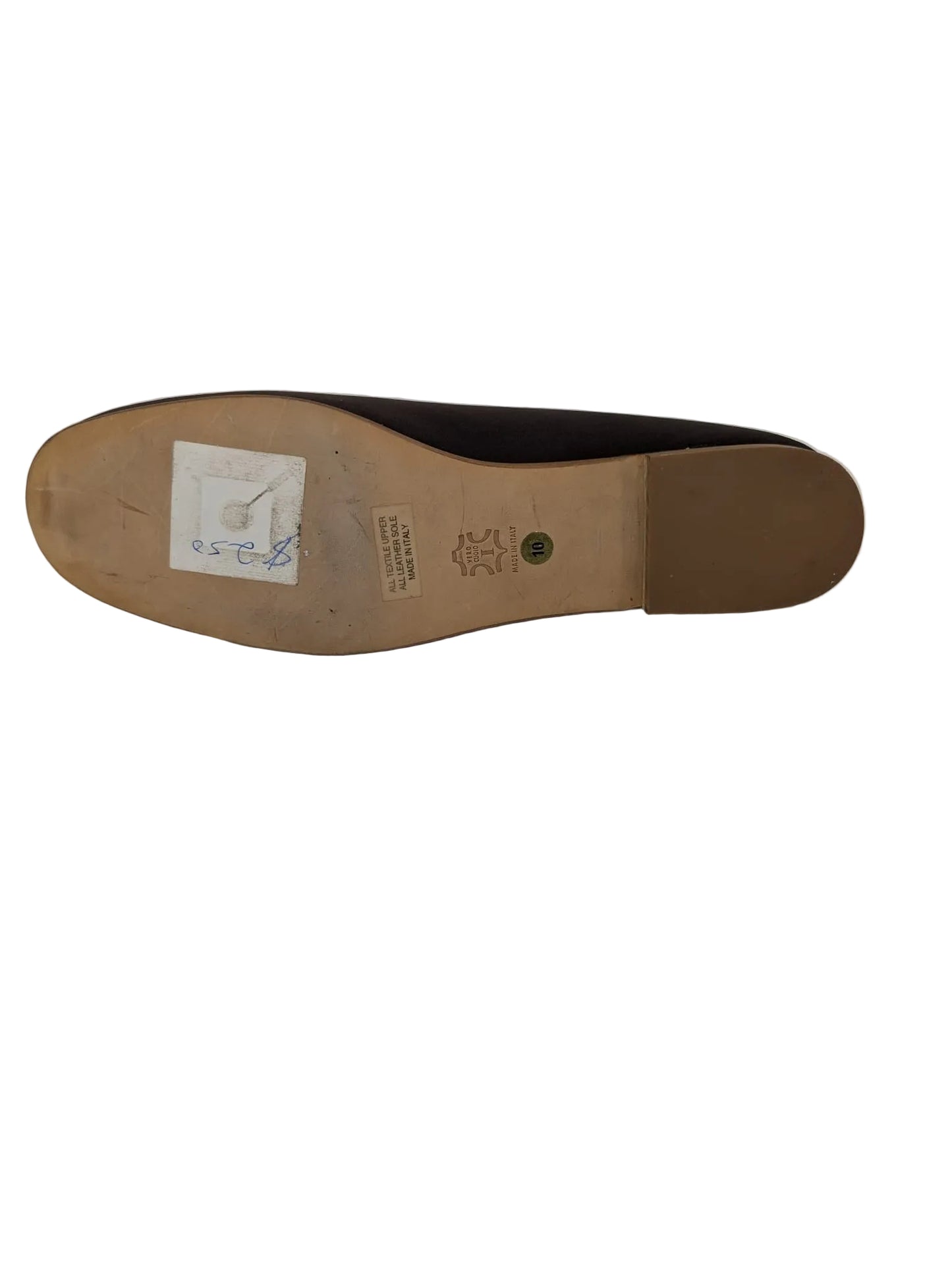 Patricia Green Brown Satin Ballet Flats