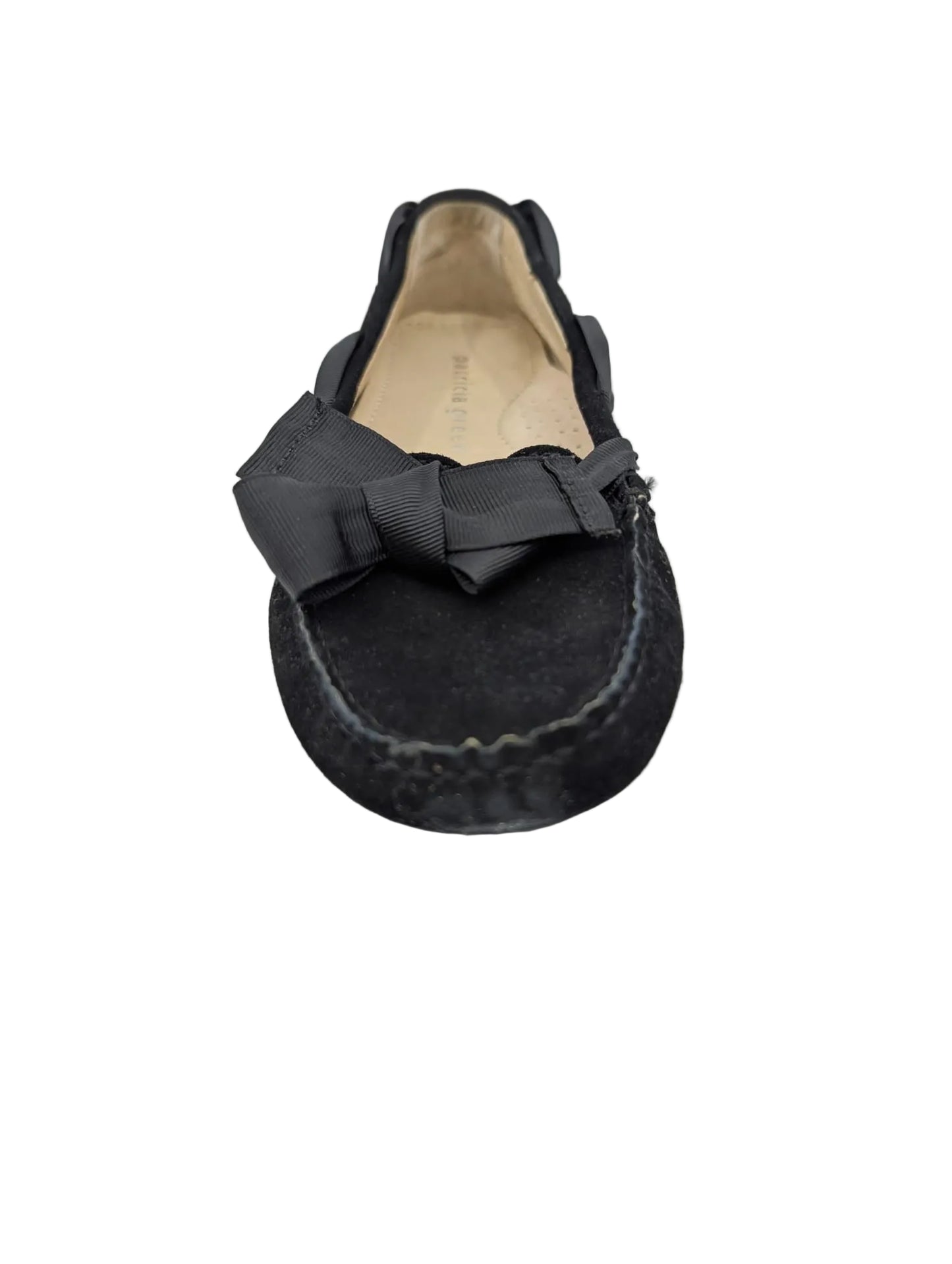 Patricia Green Black Suede Loafers