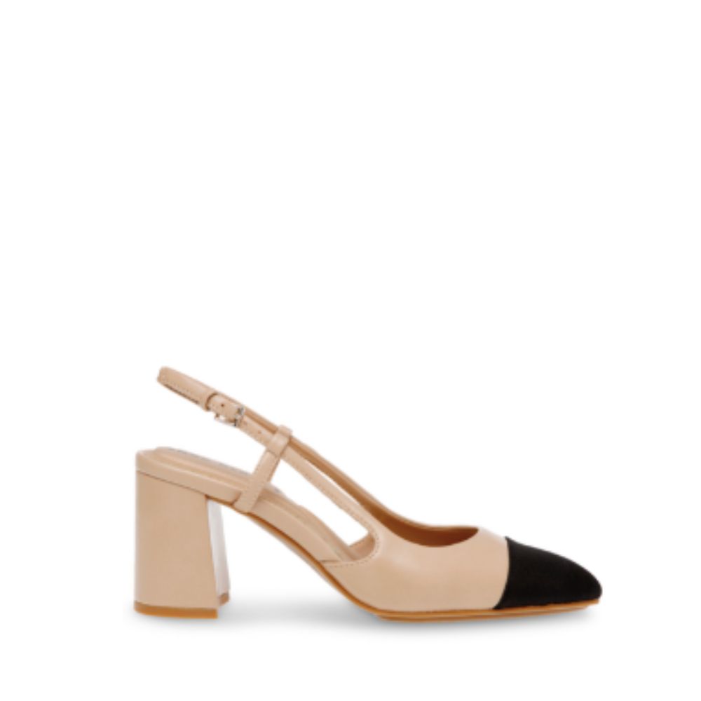 Veruca Biscoti Black Anne Klein Slingback Pumps