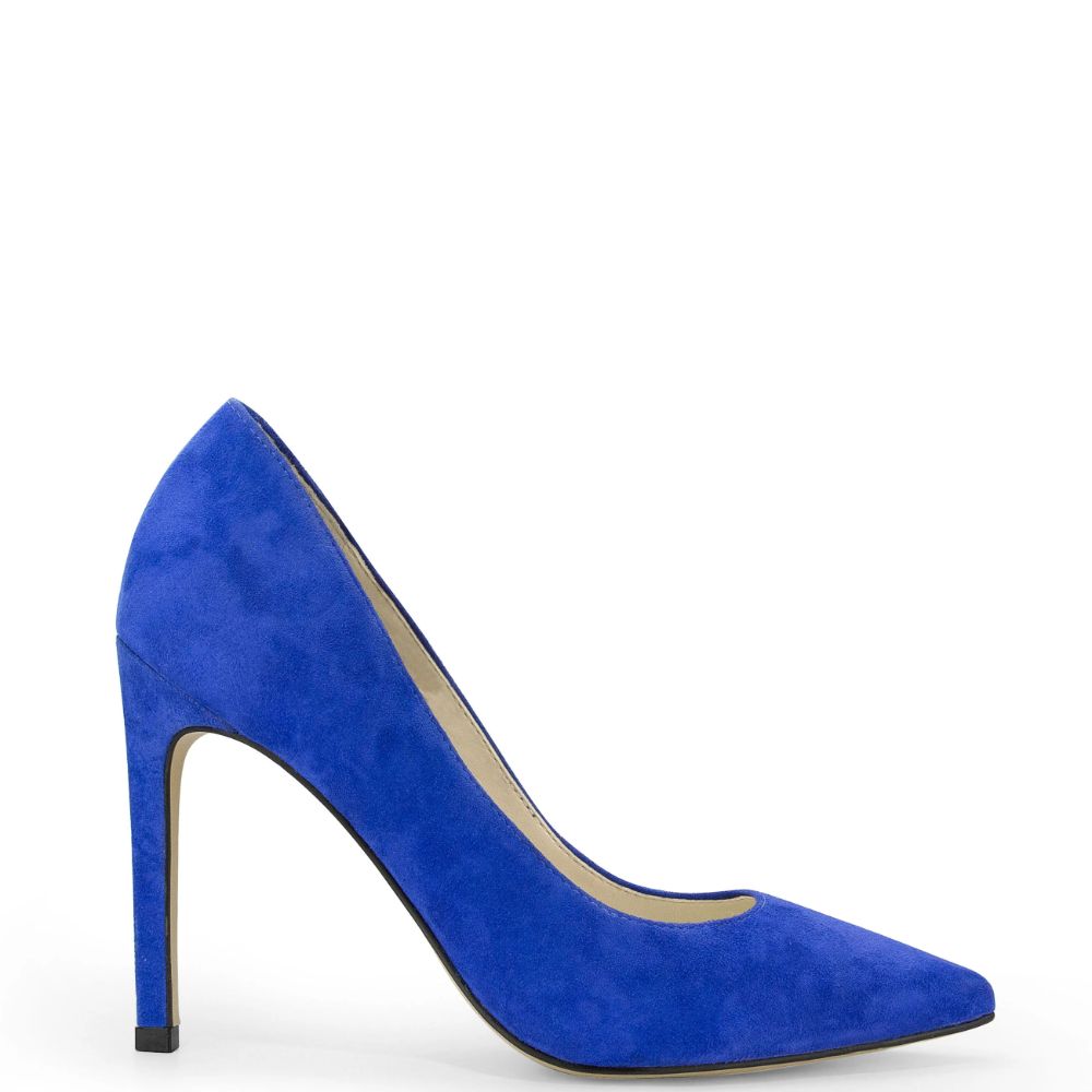 Tatiana Medium Blue Suede Nine West Pumps