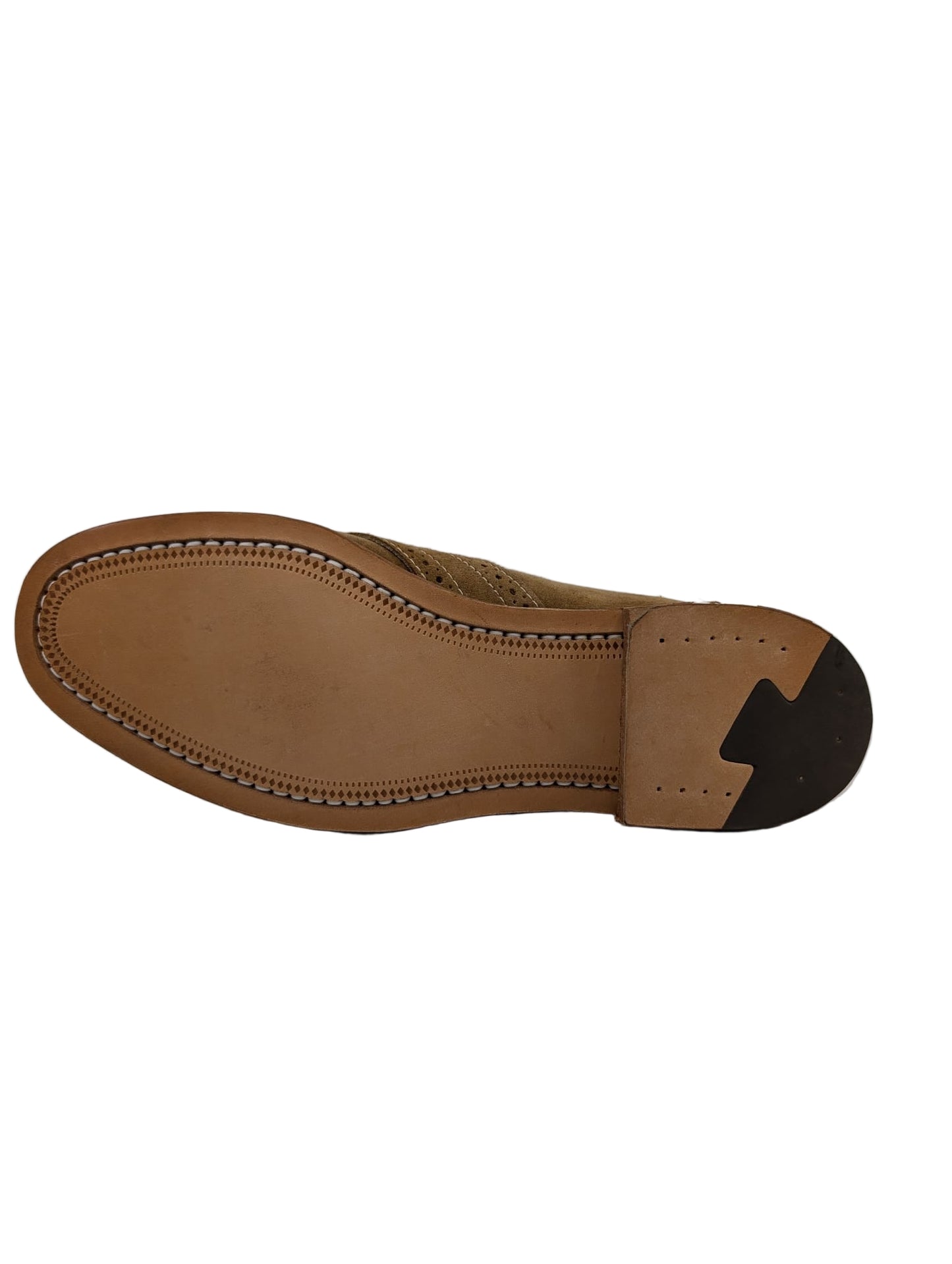 4019TF Beige Suede Davidson Loafer Men Shoes