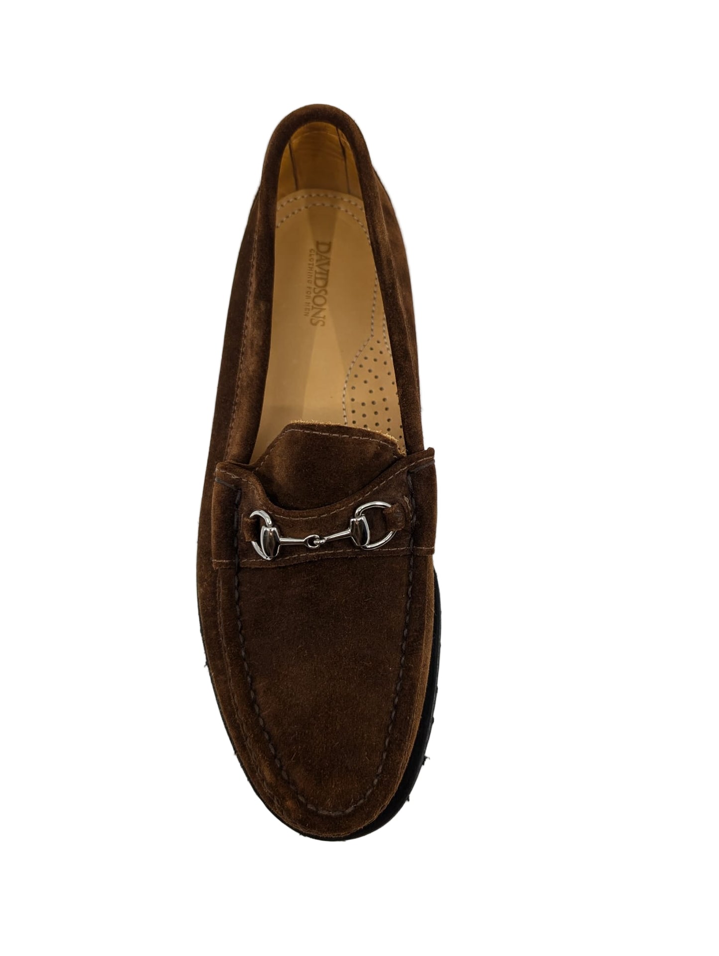 4553-1TF Brown Davidson Platform Loafer Men Shoes