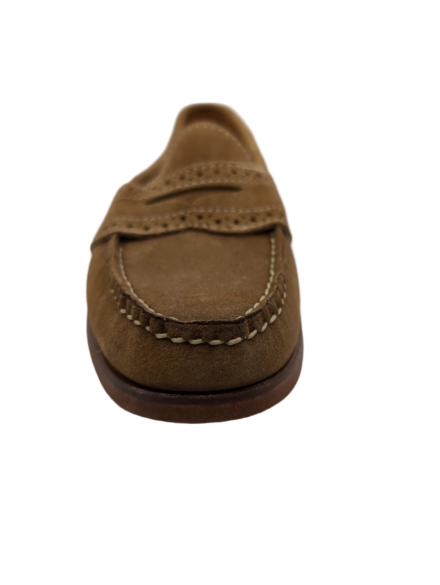 4019TF Beige Suede Davidson Loafer Men Shoes