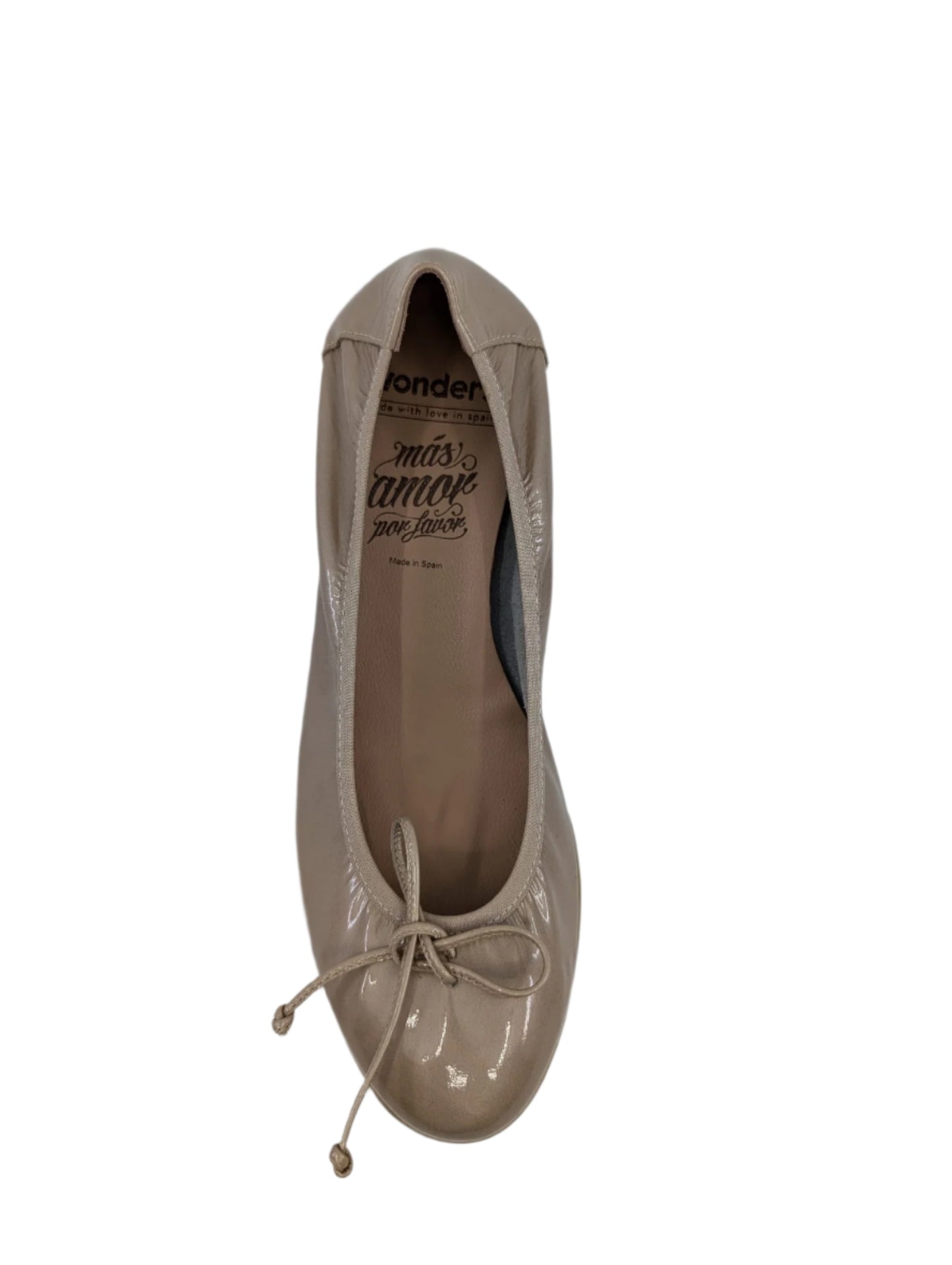 C3801 Sumatra Taupe Patent Wonders Wedge Pumps