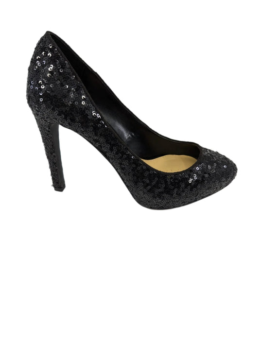 Charlene Black Sequin Gianni Bini Pumps