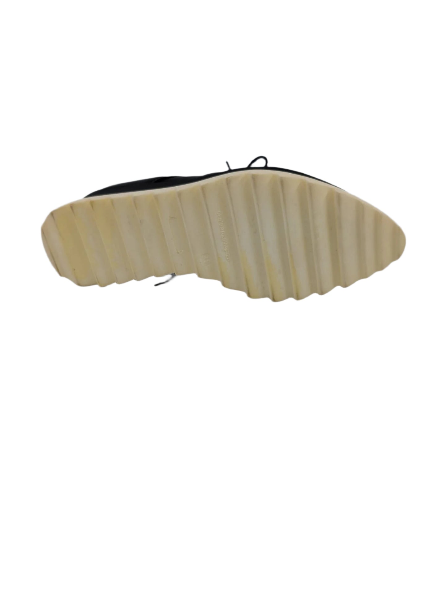 64062 Black Leather Ethem Platform Shoes