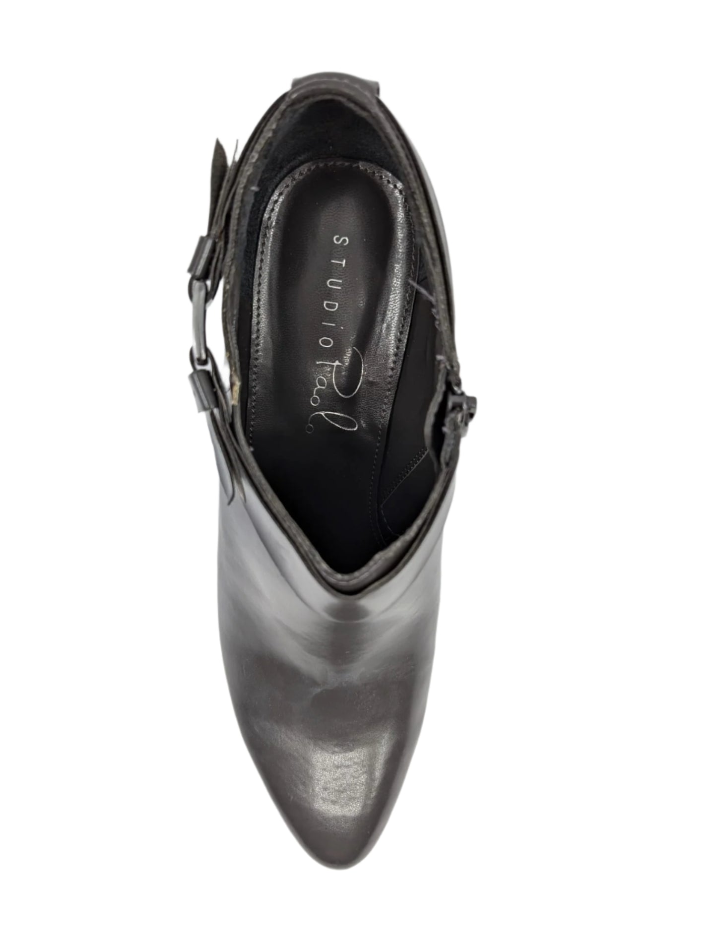 Narla Grey Calf Studio Paolo Ankle Boot