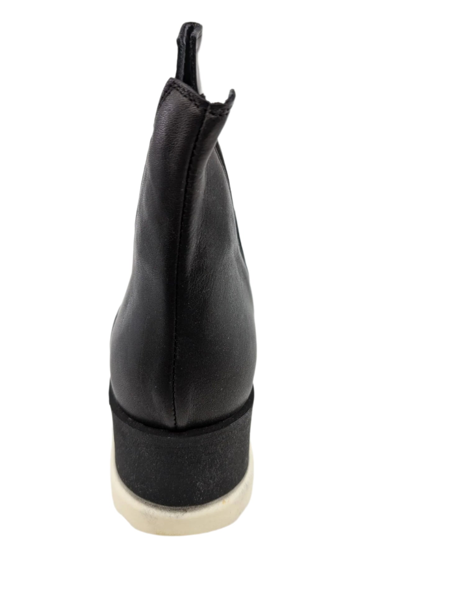 45167 Black Nappa Leather Ethem Ankle Boots