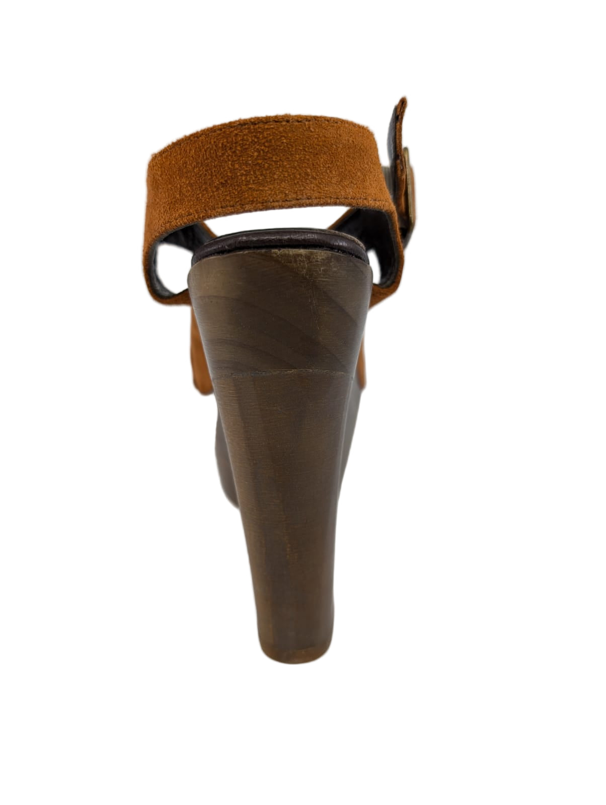 Jane Bourbon Suede Bettye Muller Sandals