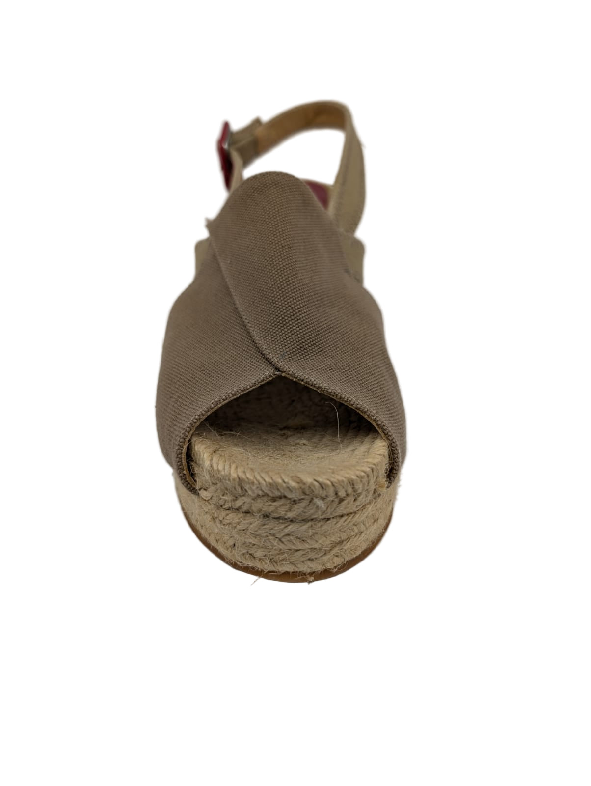 Adore Fango Brown Fabric Bettye Muller Wedge Sandal