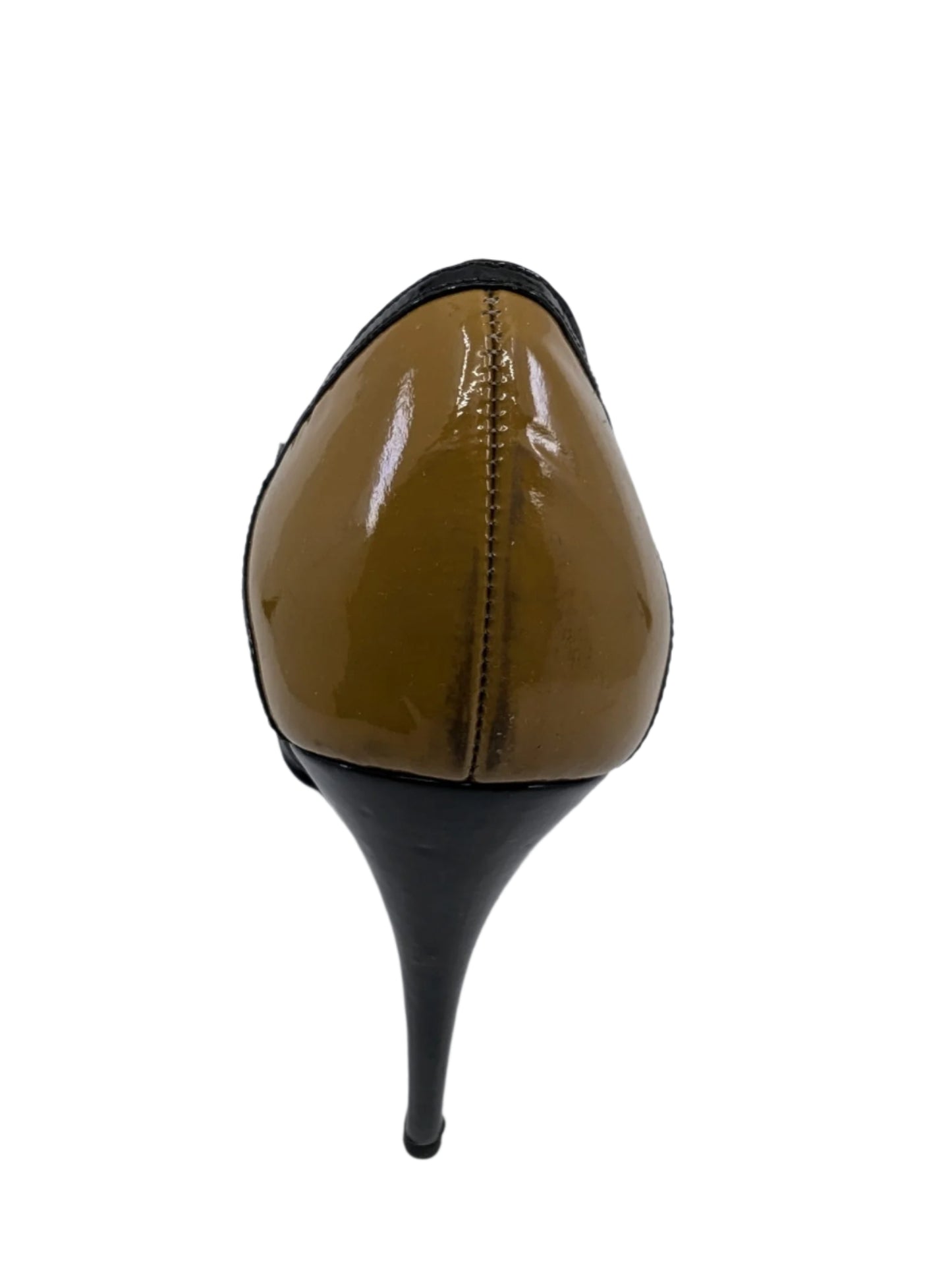 Swoon Ash and Black Patent Leather Pumps