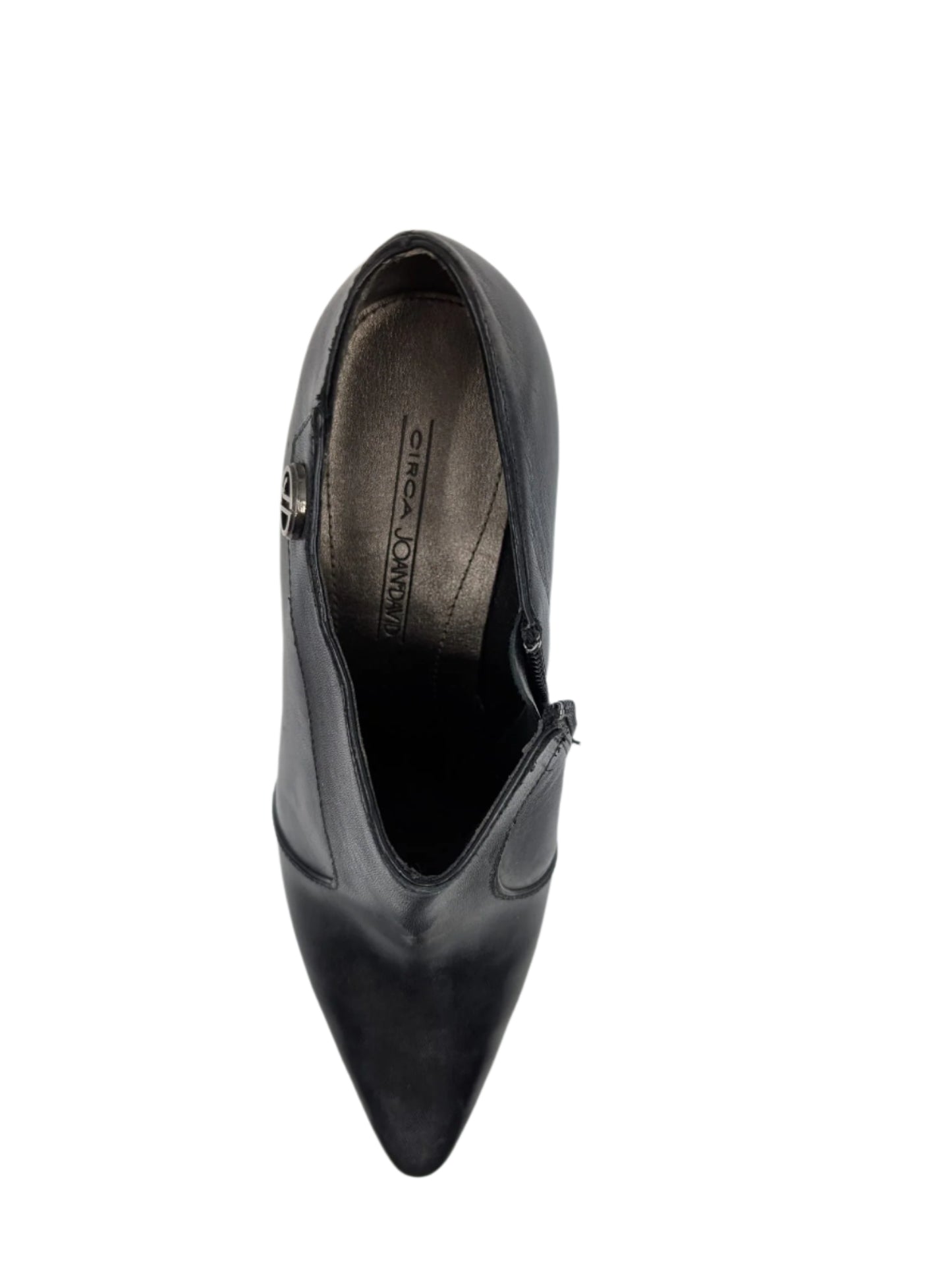 River Black Leather Circa Joan and David Pumps