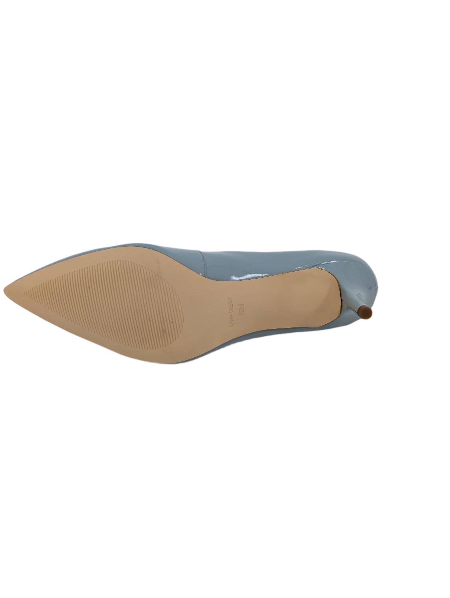Margie Light Blue Patent Nine West Pumps