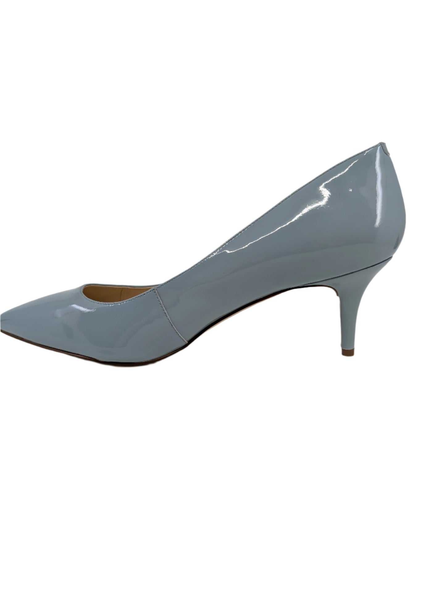Margie Light Blue Patent Nine West Pumps