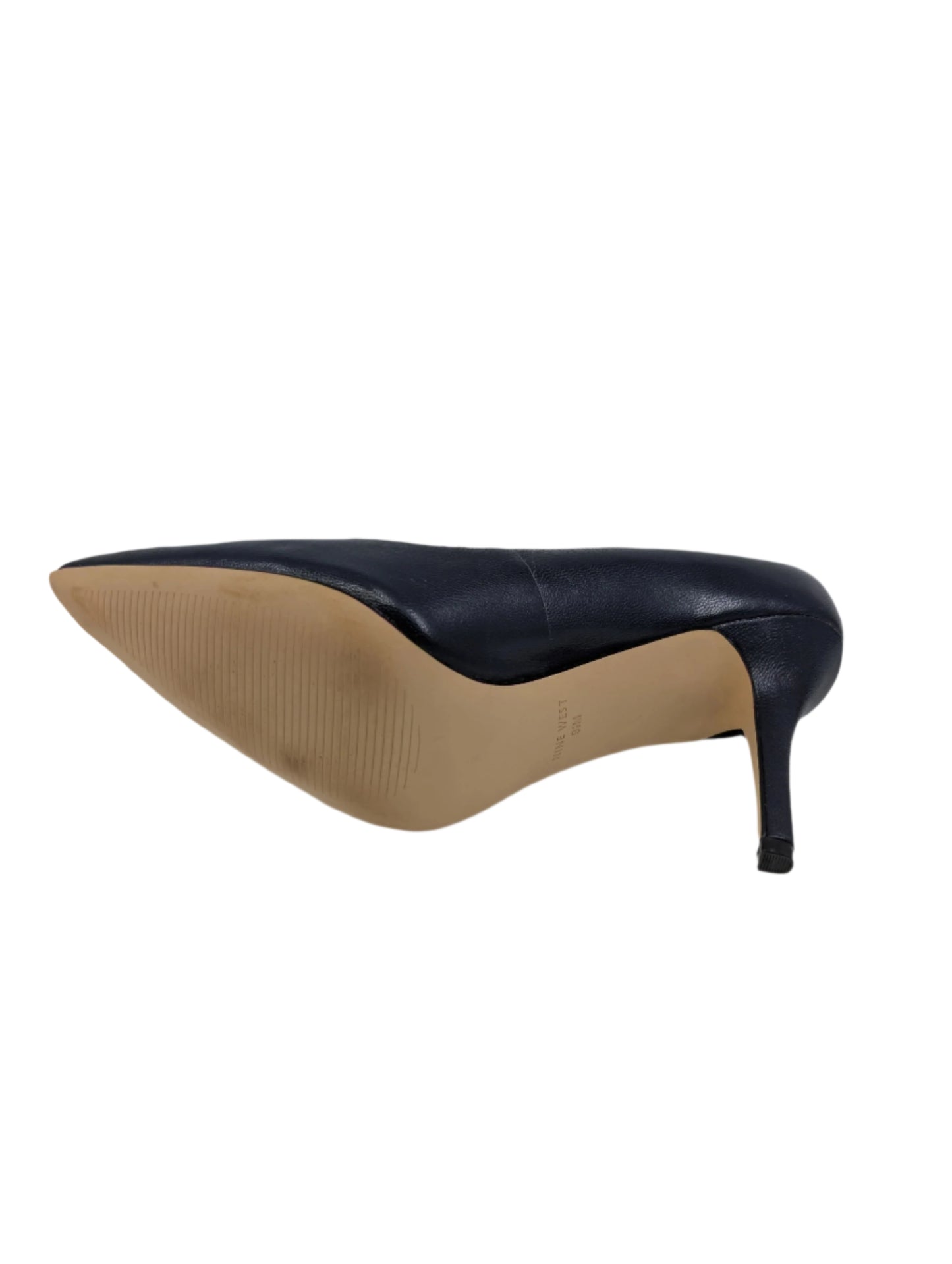 Nine West Women's Jackpot Dark Blue Leather Pumps