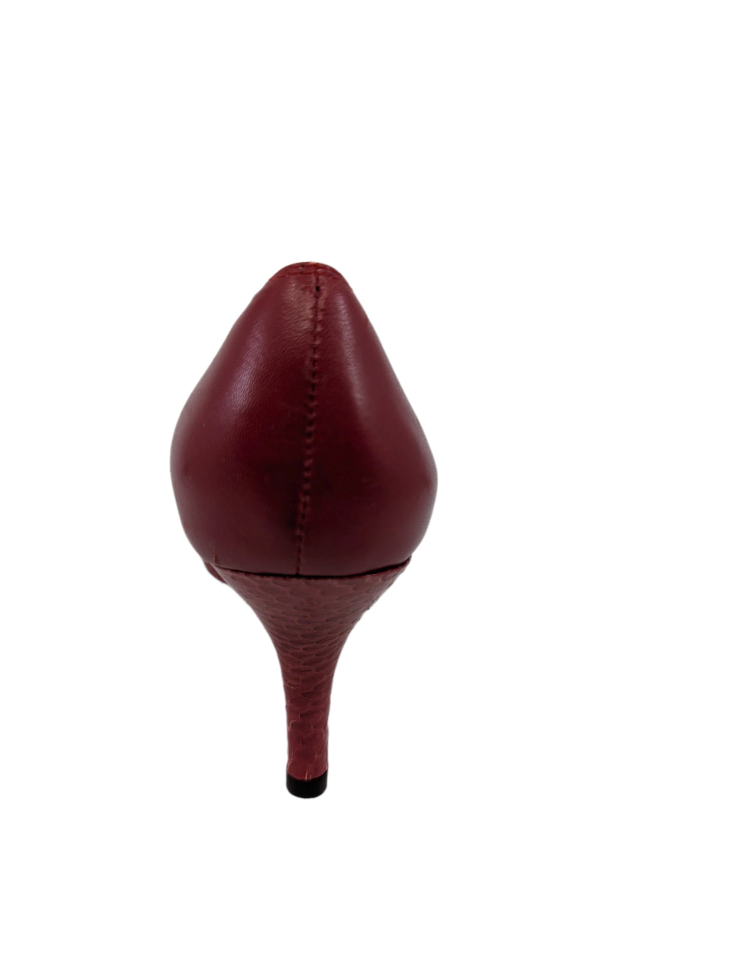 Fortun Red Leather Vaneli Pumps