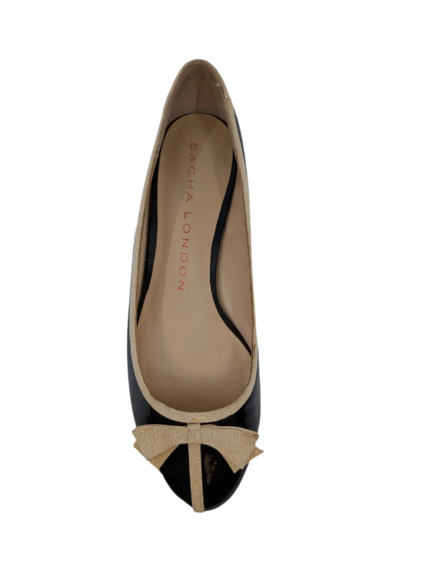 Querida Black and White Sacha London Flats