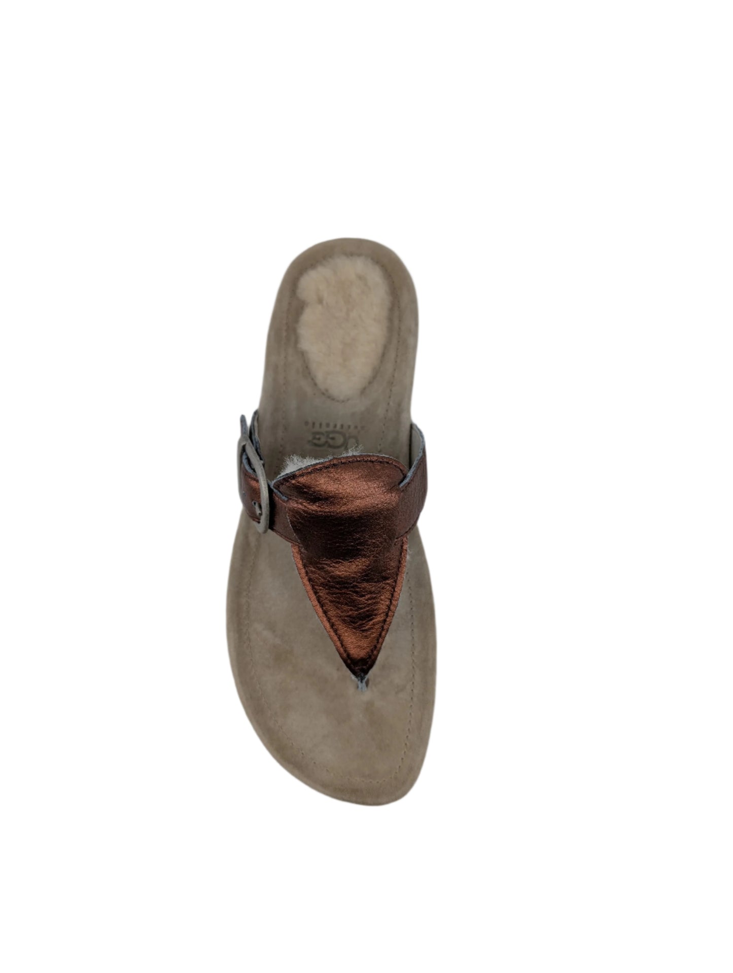 Gypsy Anthracite Bronze Leather Ugg Australia Sandals