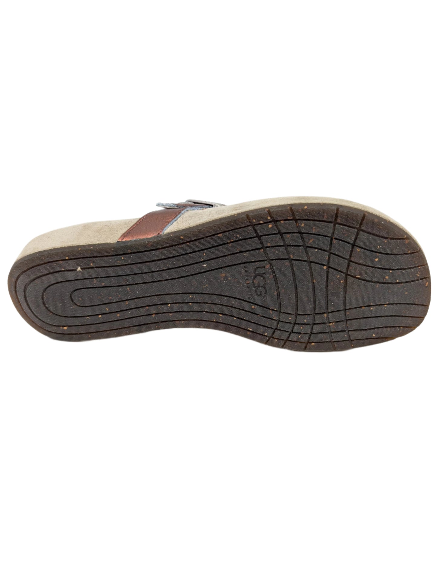 Gypsy Anthracite Bronze Leather Ugg Australia Sandals