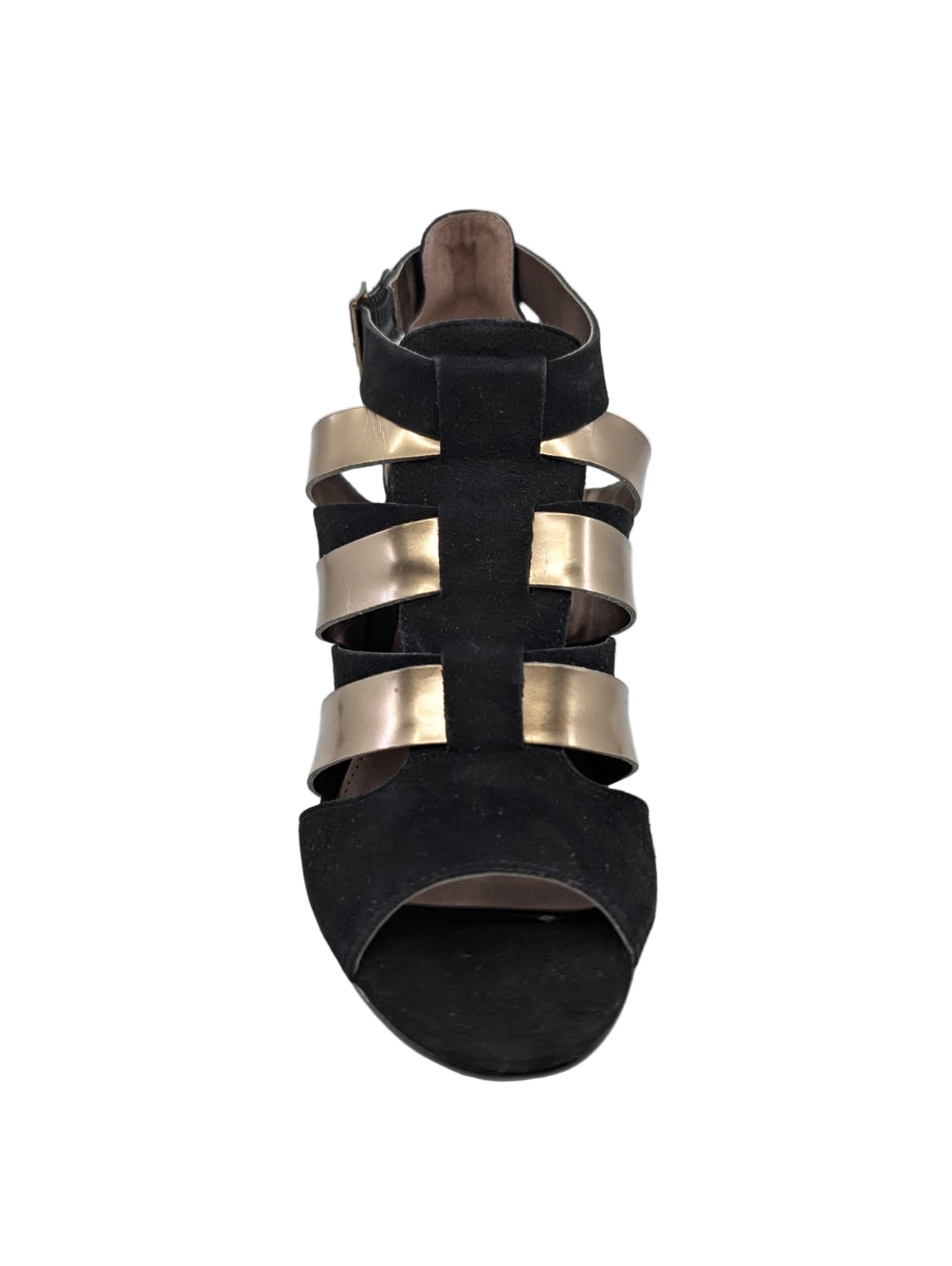 Glynn Kid Suede Metallic Black Bronze Calvin Klein Sandals