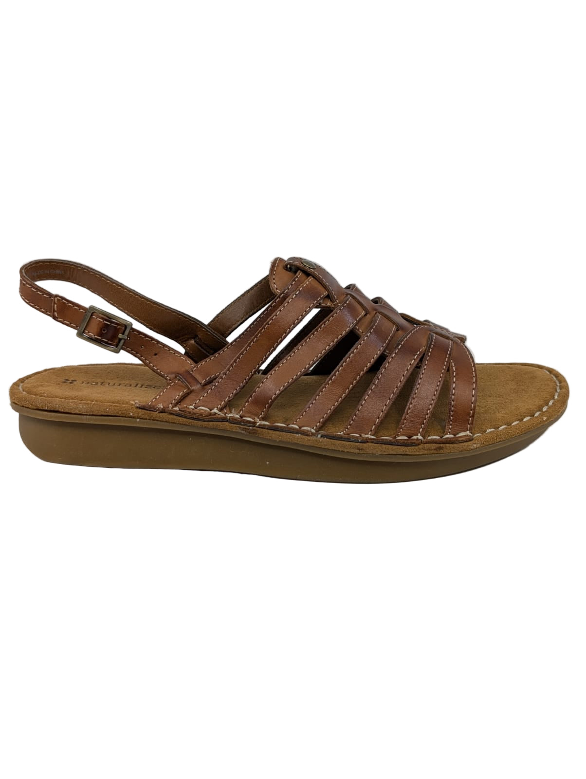 Danielle Tan Leather Naturalizer Sandals