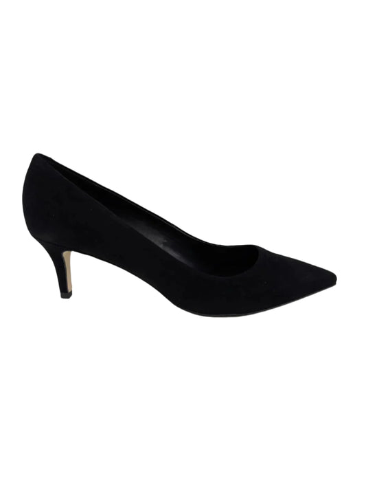 Keana Black Suede Pelle Moda Pumps