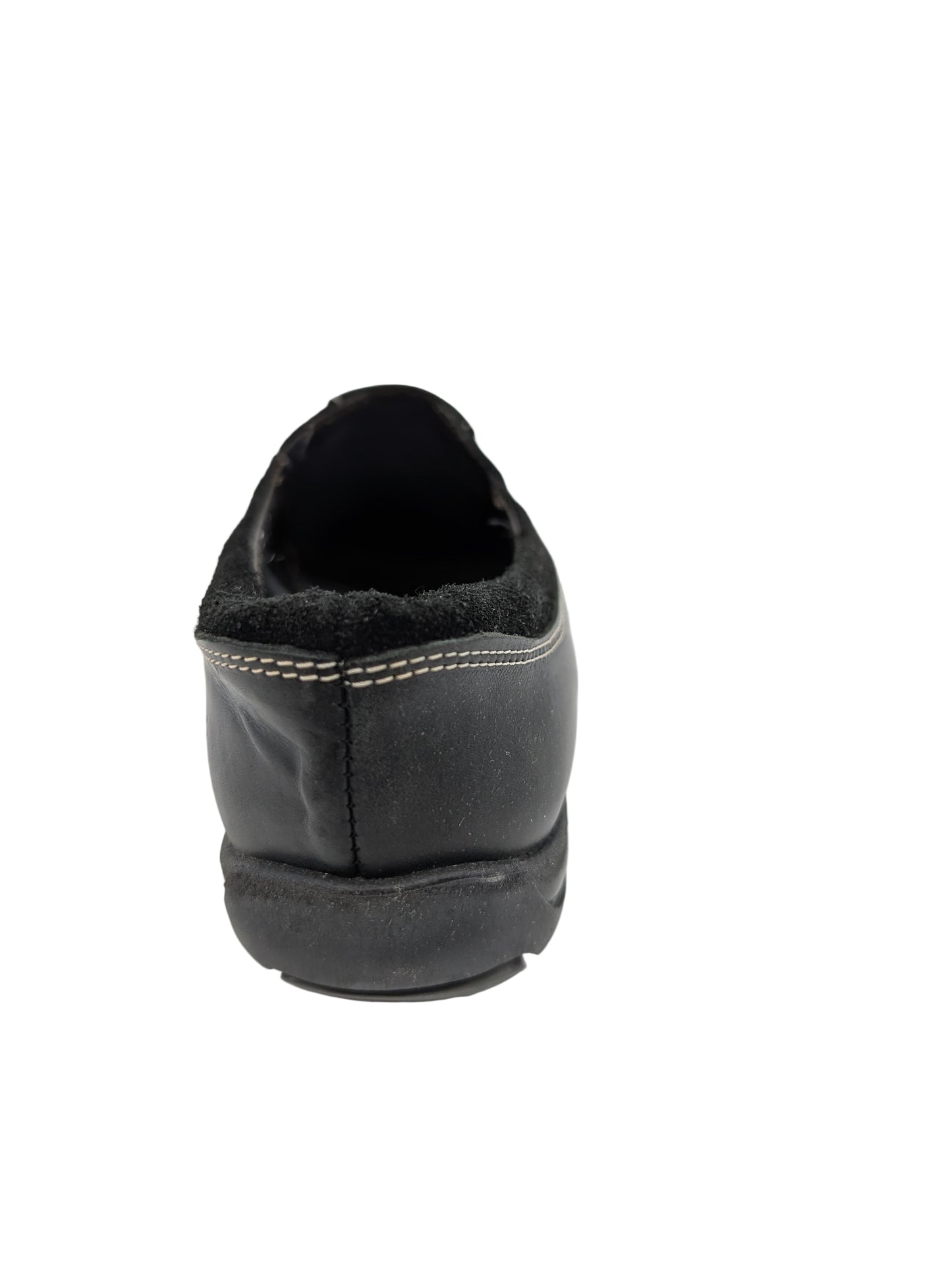 Adina Black Leather Loafer Sesto Meucci Flats