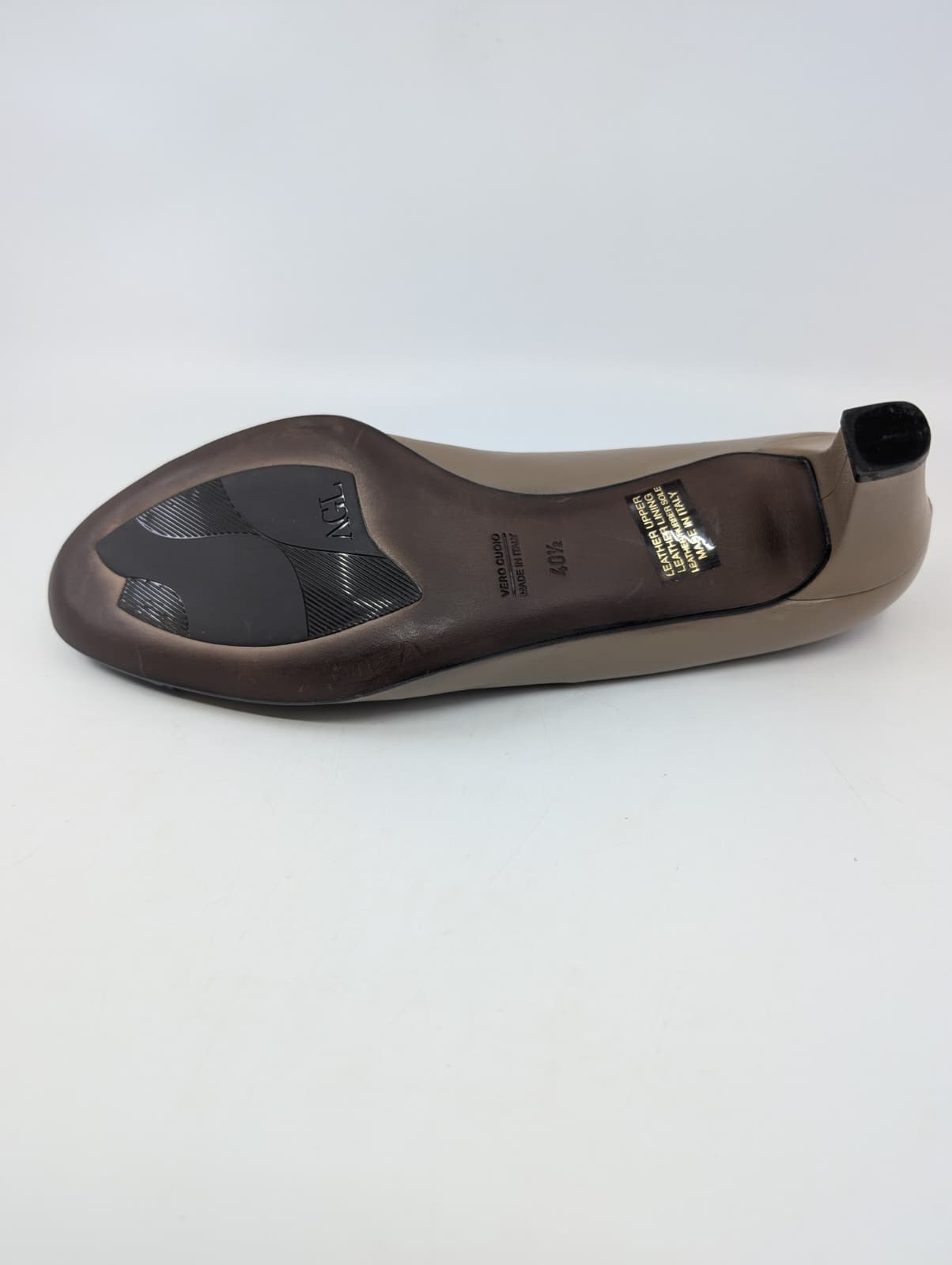 D140017RCK Black Ginger Leather AGL Pumps