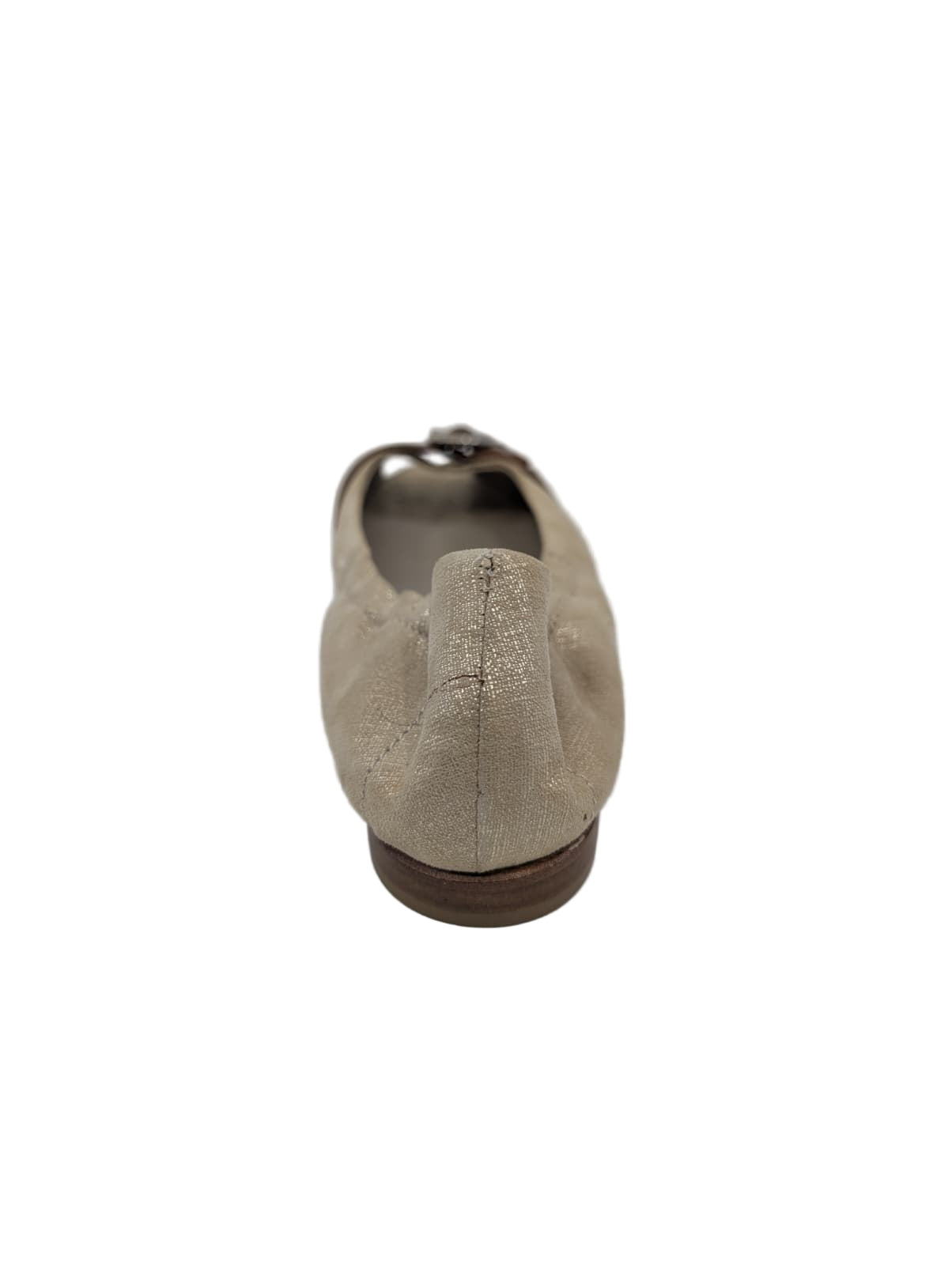 D55833OUCK Beige Leather AGL Ballet Flats