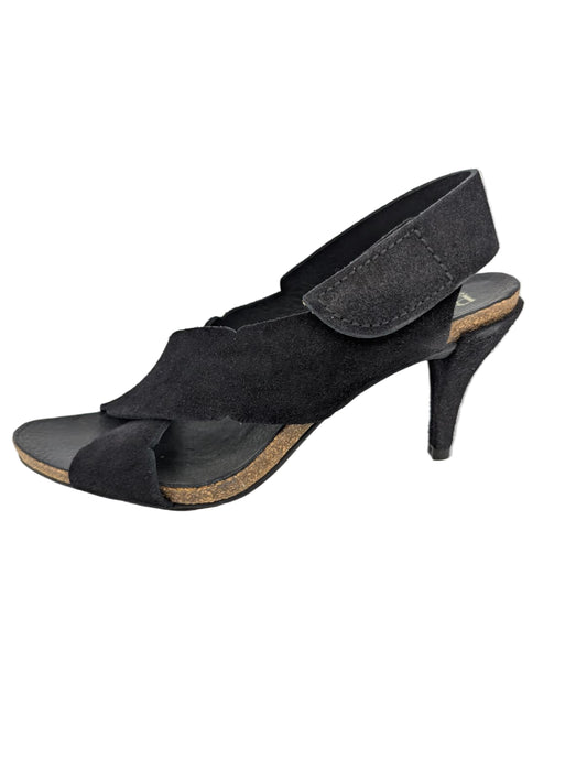 Pedro Garcia Black Nubuck Pumps