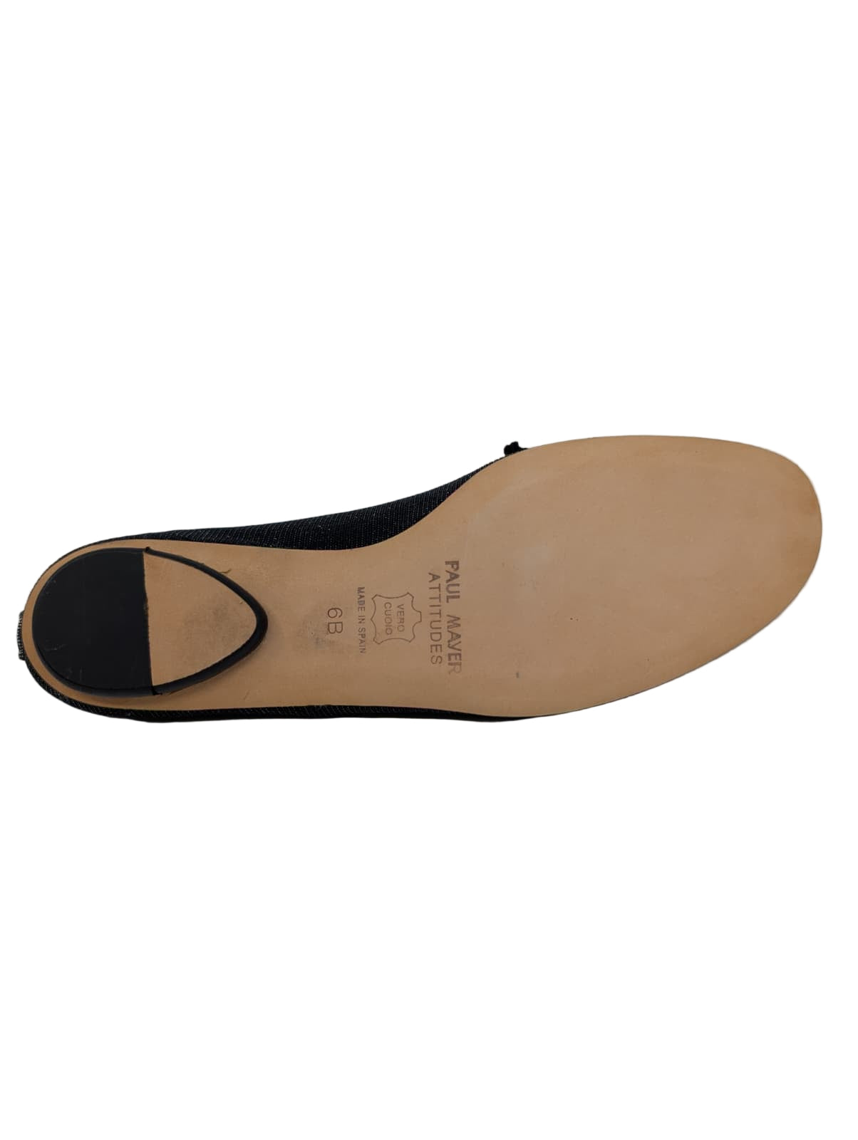Country Black Notturno Fabric Paul Mayer Ballet Flats