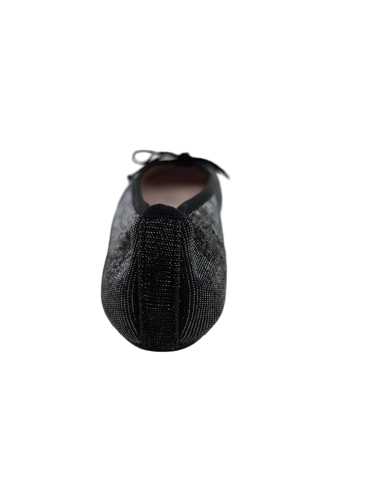 Country Black Notturno Fabric Paul Mayer Ballet Flats