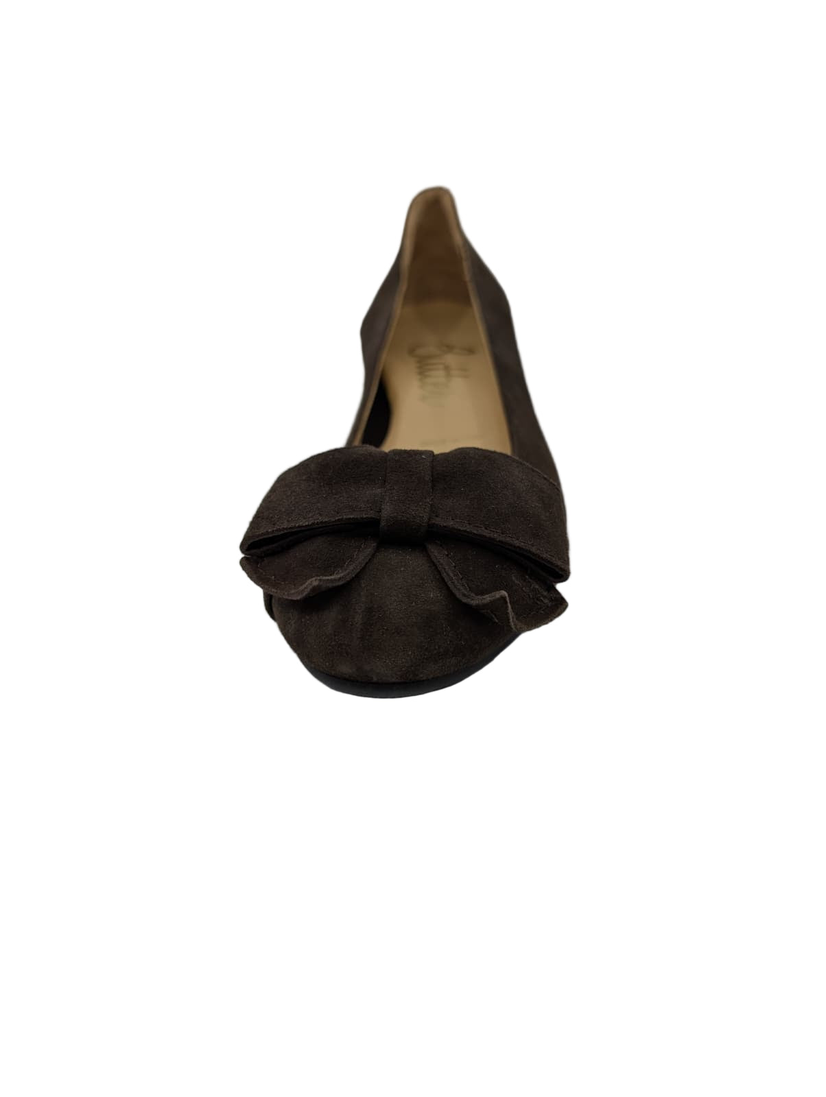 Brown Suede Wedge Butter Pumps