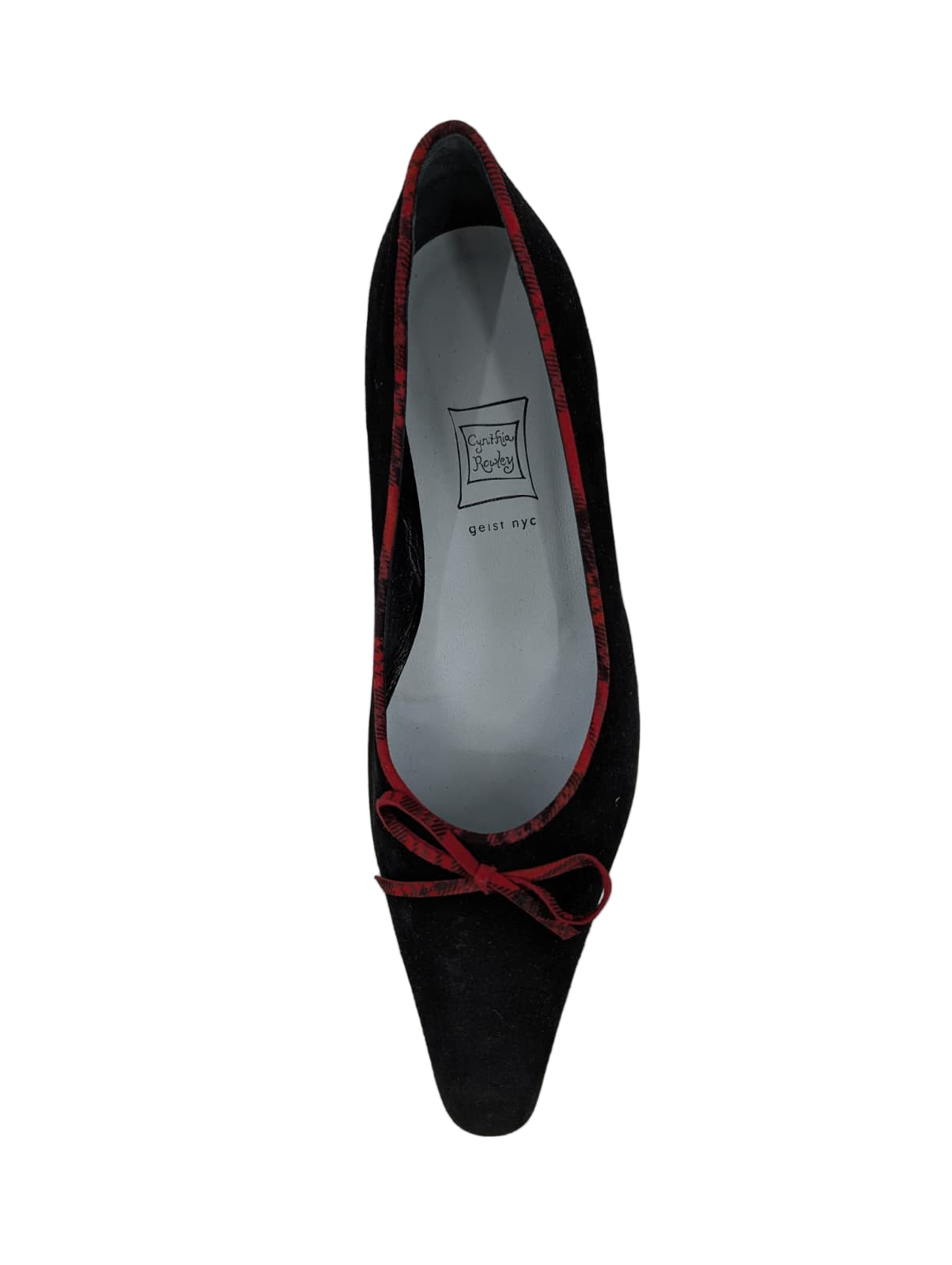 Thyra Black Suede Cynthia Rowley Ballet Flats
