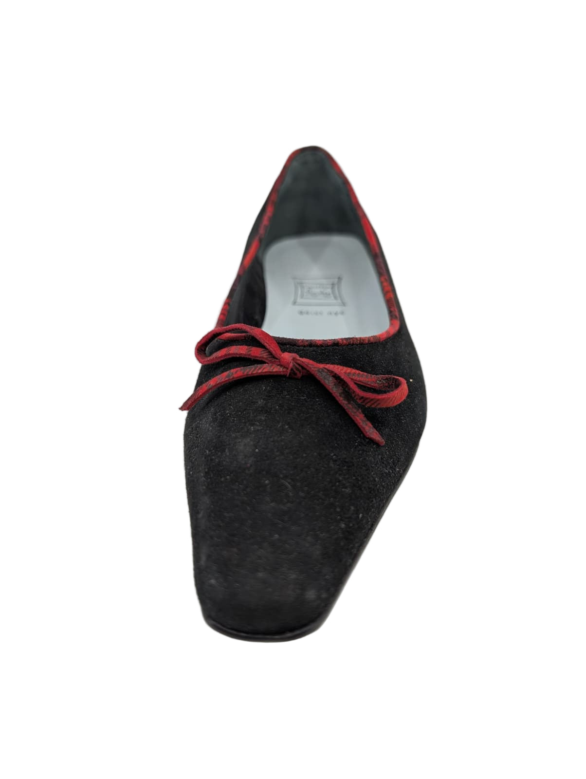 Thyra Black Suede Cynthia Rowley Ballet Flats