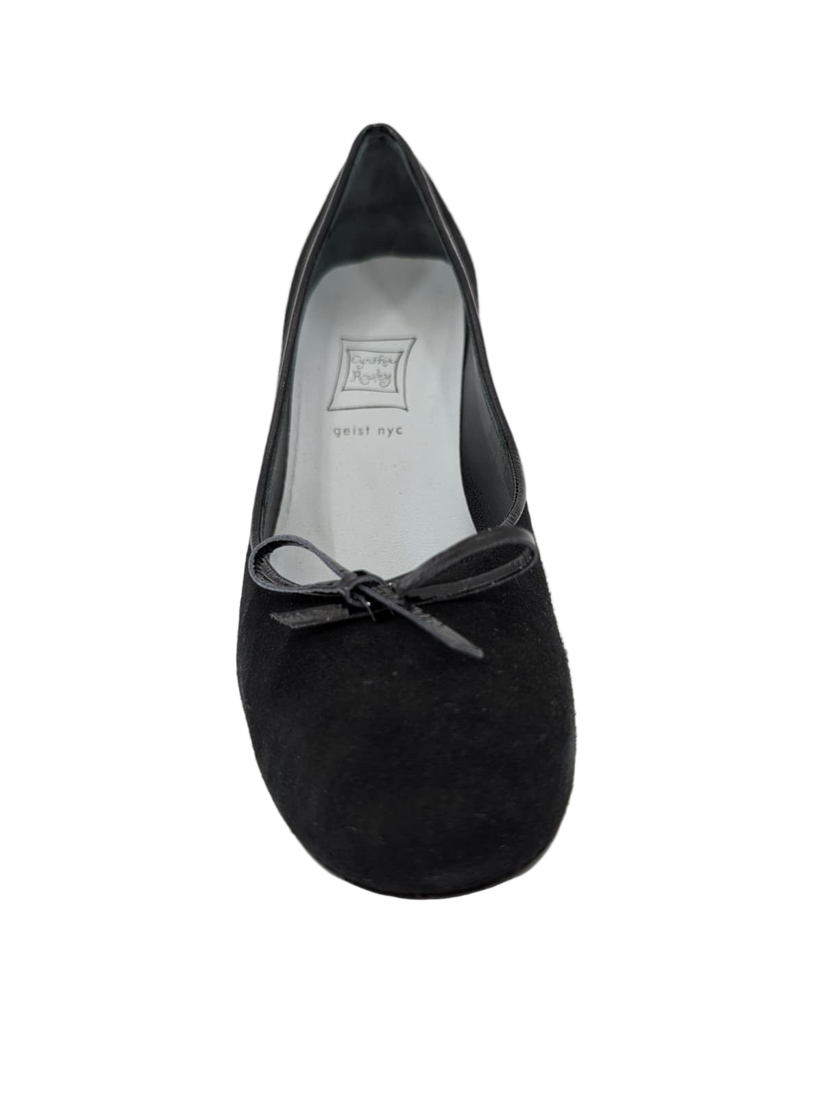 Teacup Black Suede Cynthia Rowley Pumps