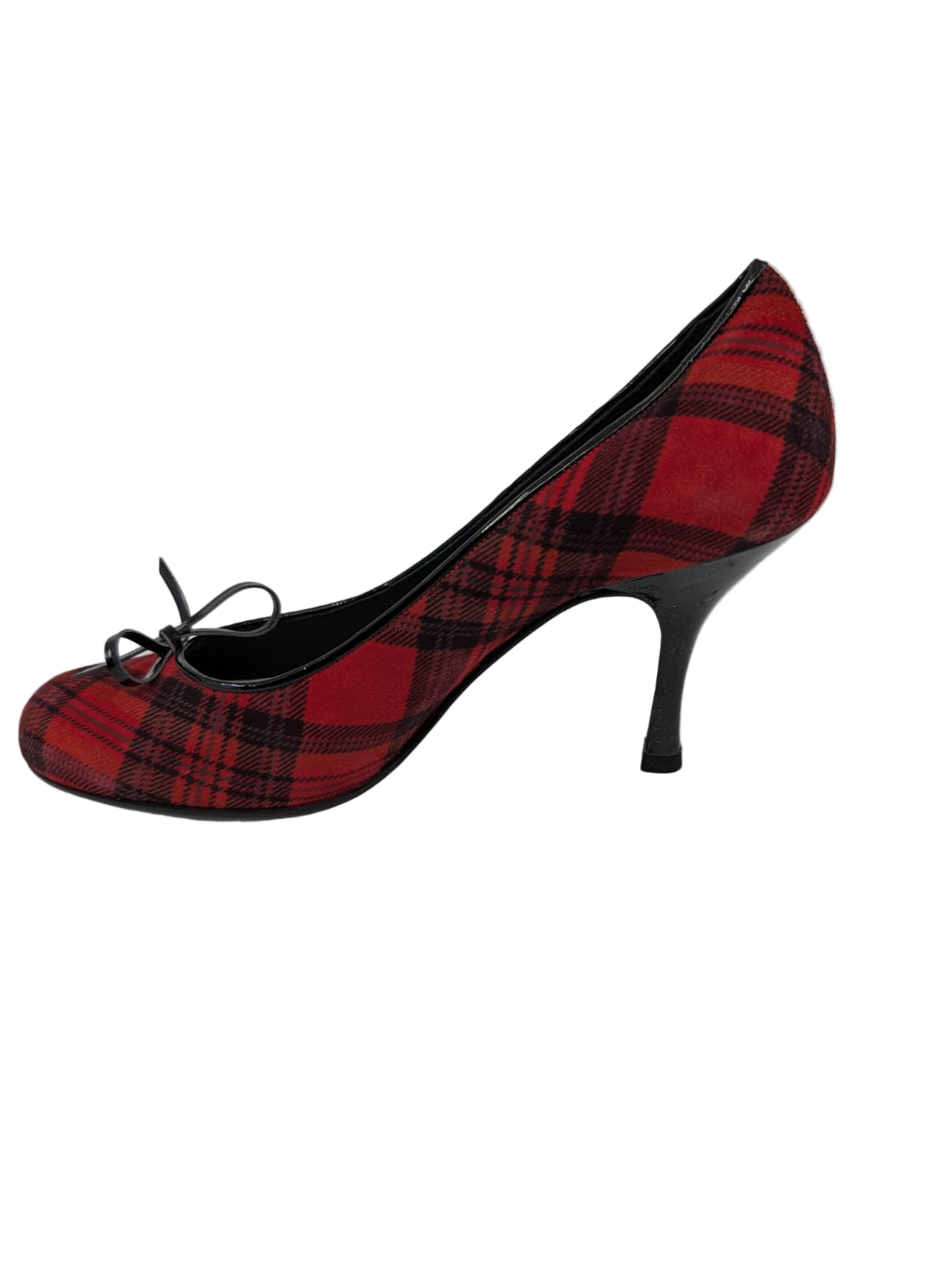 Teacup Red Fabric Cynthia Rowley Pumps