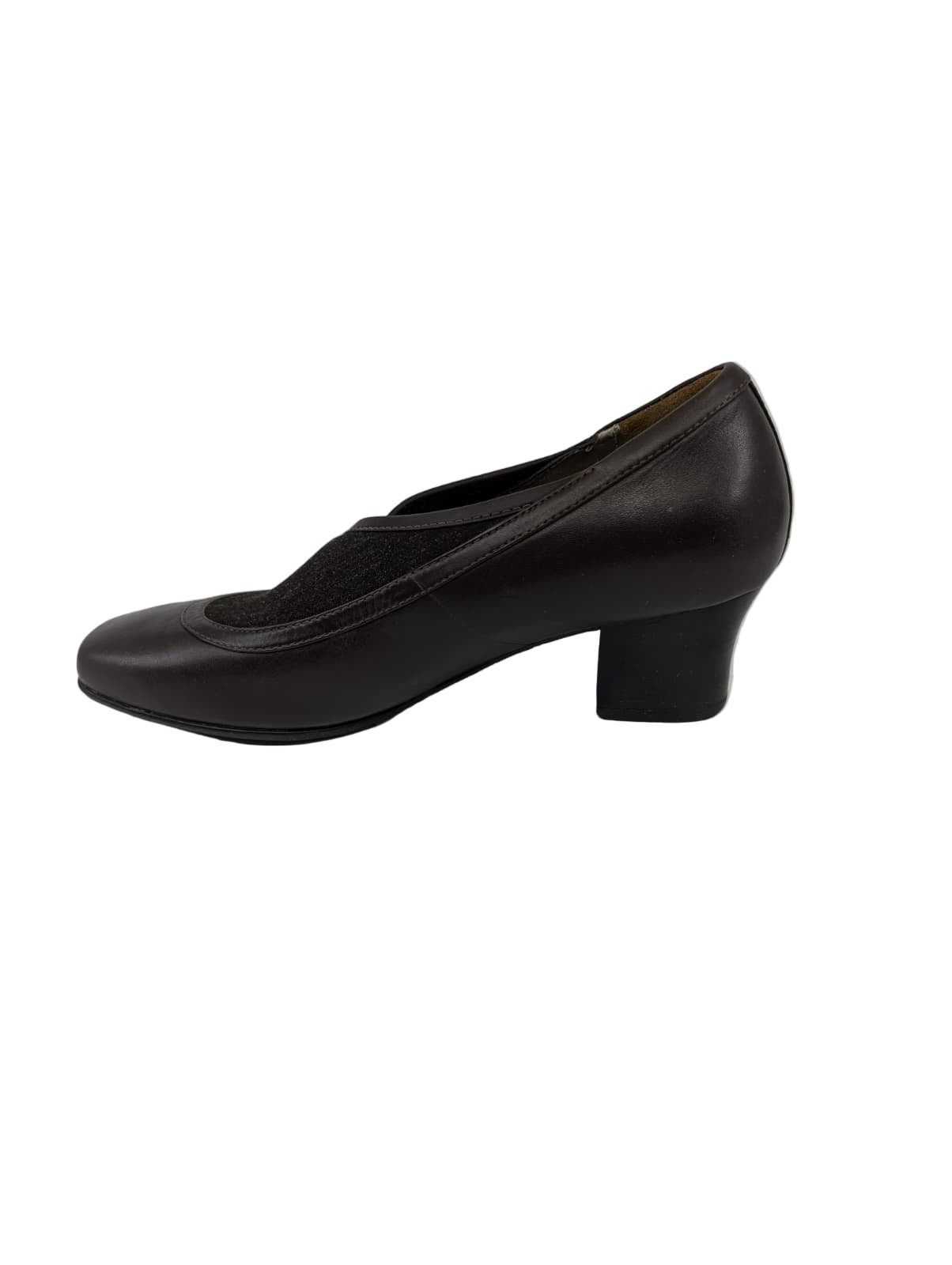 Florence Brown Leather Aravon Pumps