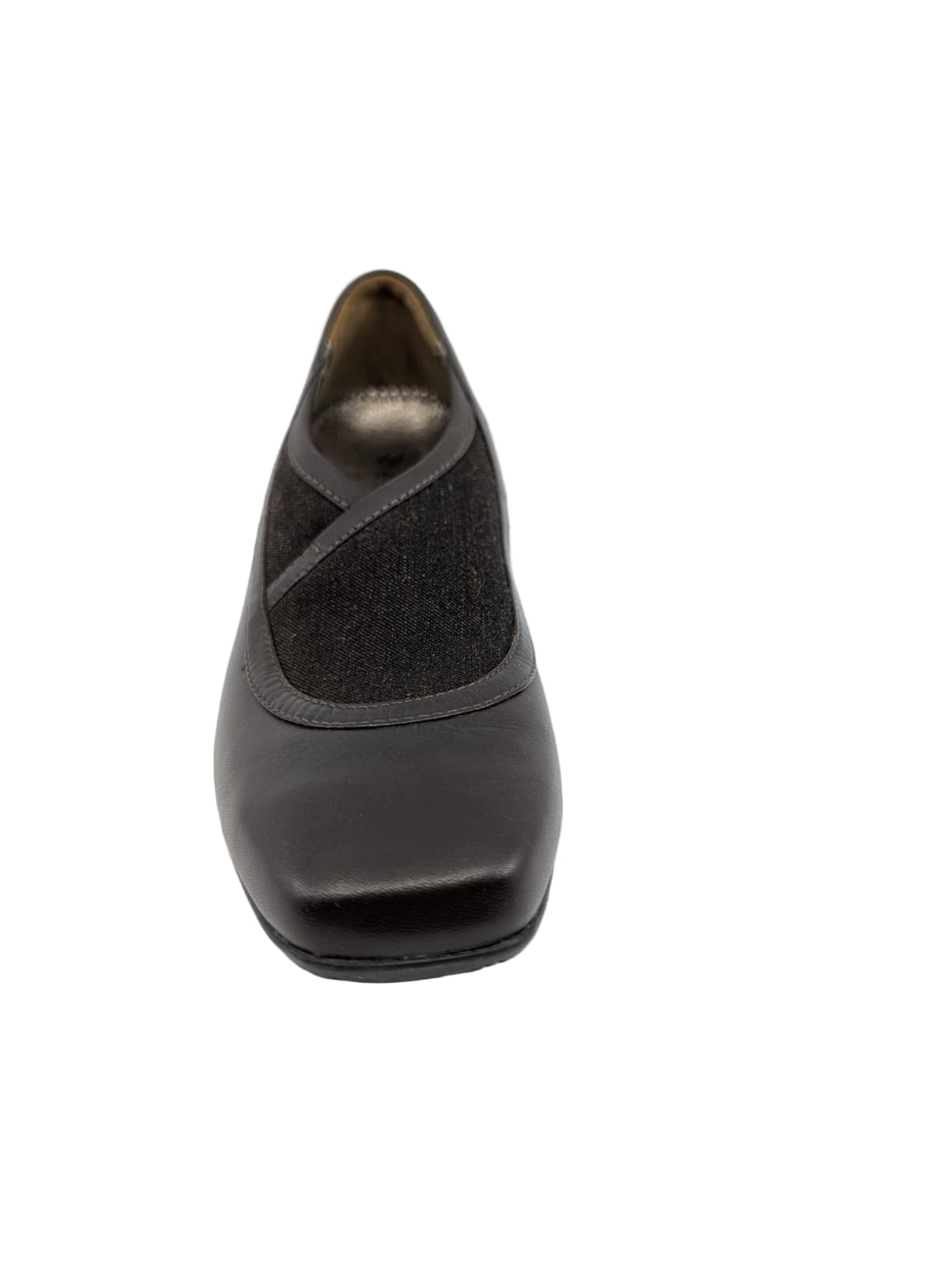 Florence Brown Leather Aravon Pumps