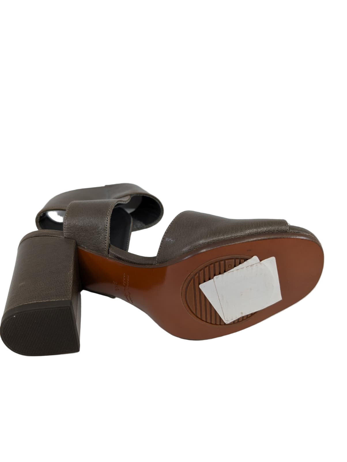 Reset Gray Leather Chie Mihara Sandals