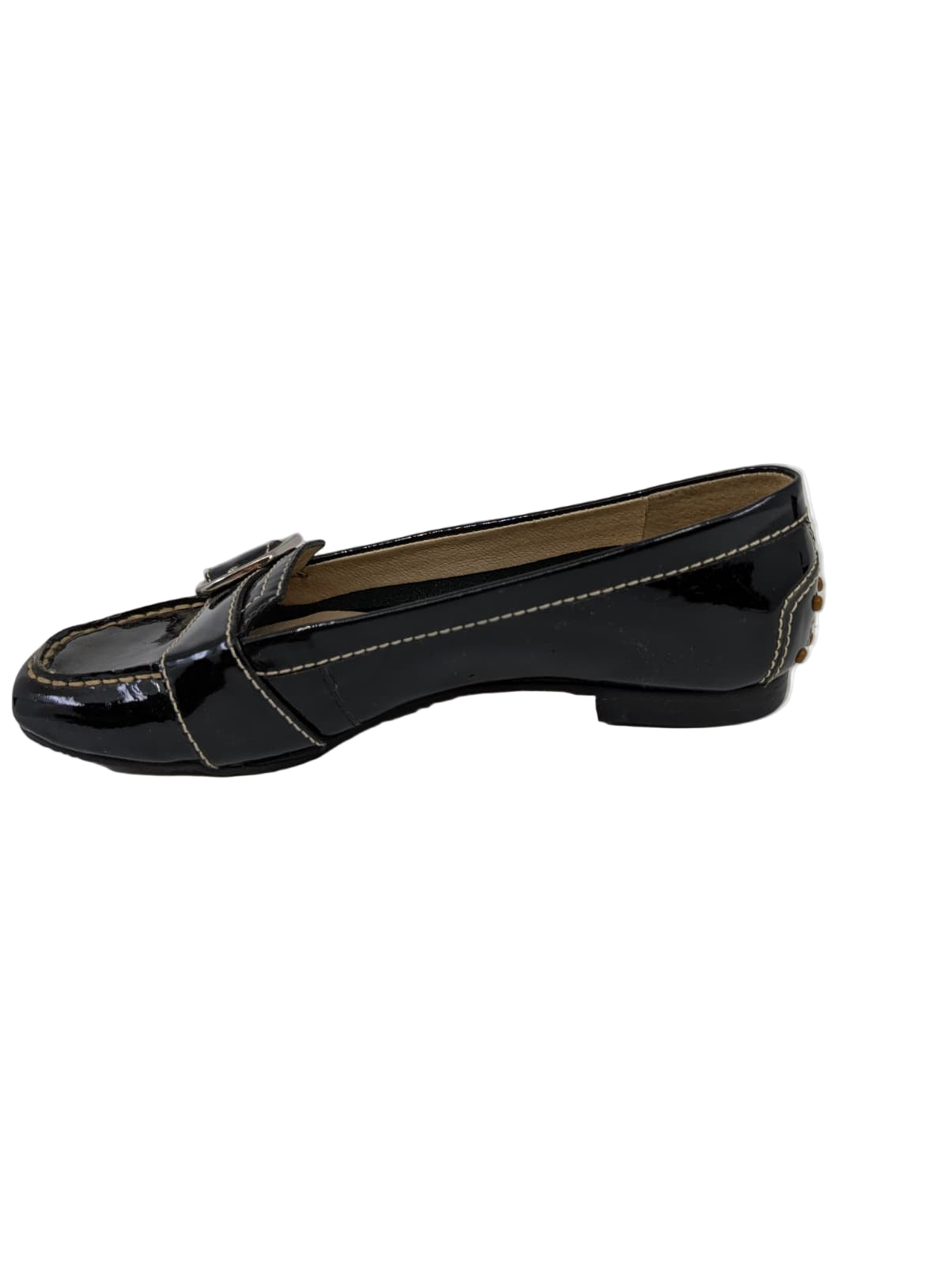 Christy Black Patent Leather Arturo Chiang Loafers
