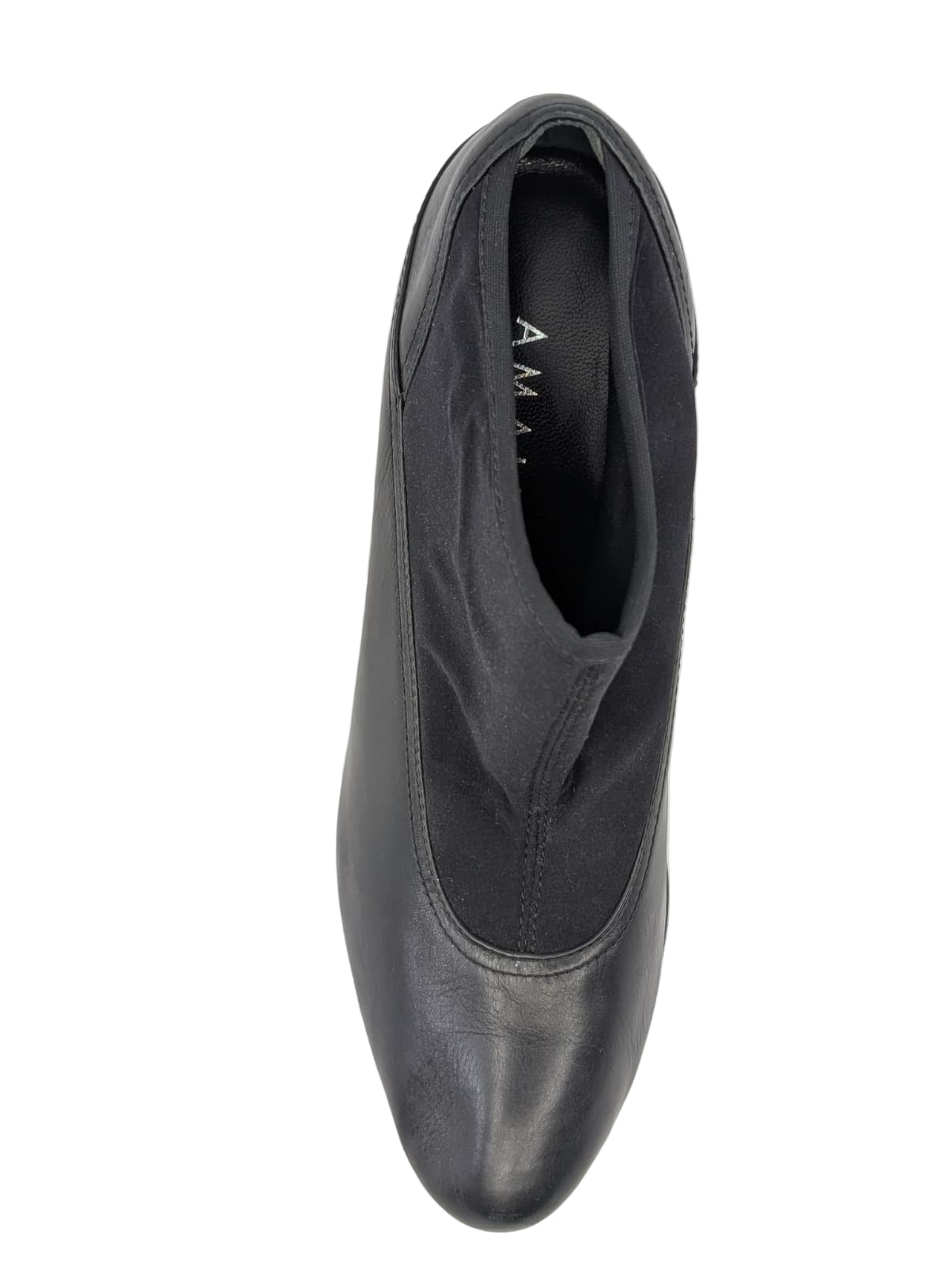 Amalfi Black Leather Ankle Boots