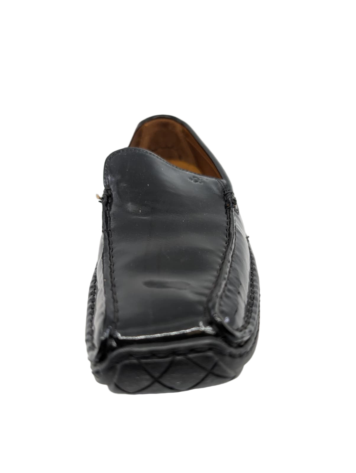 Driven Black Patent Leather Donald Pliner Loafers