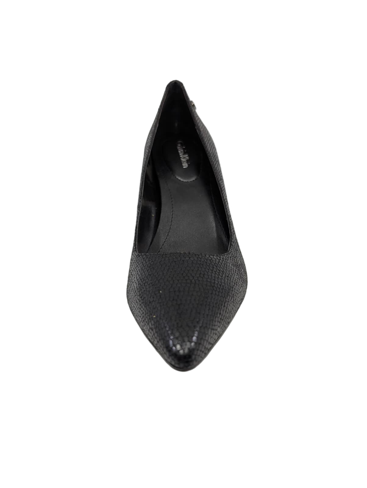 Nadine Black Snake Glazed Print Calvin Klein Pumps