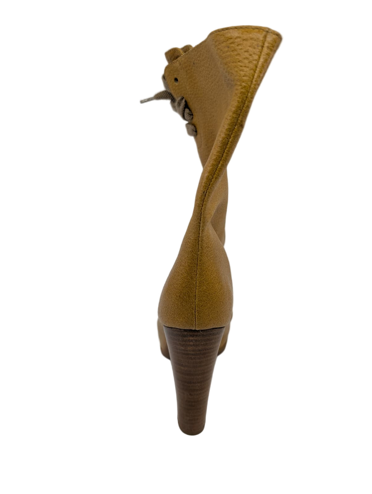 Fendi Yellow Leather Slipon Boots NO BOX