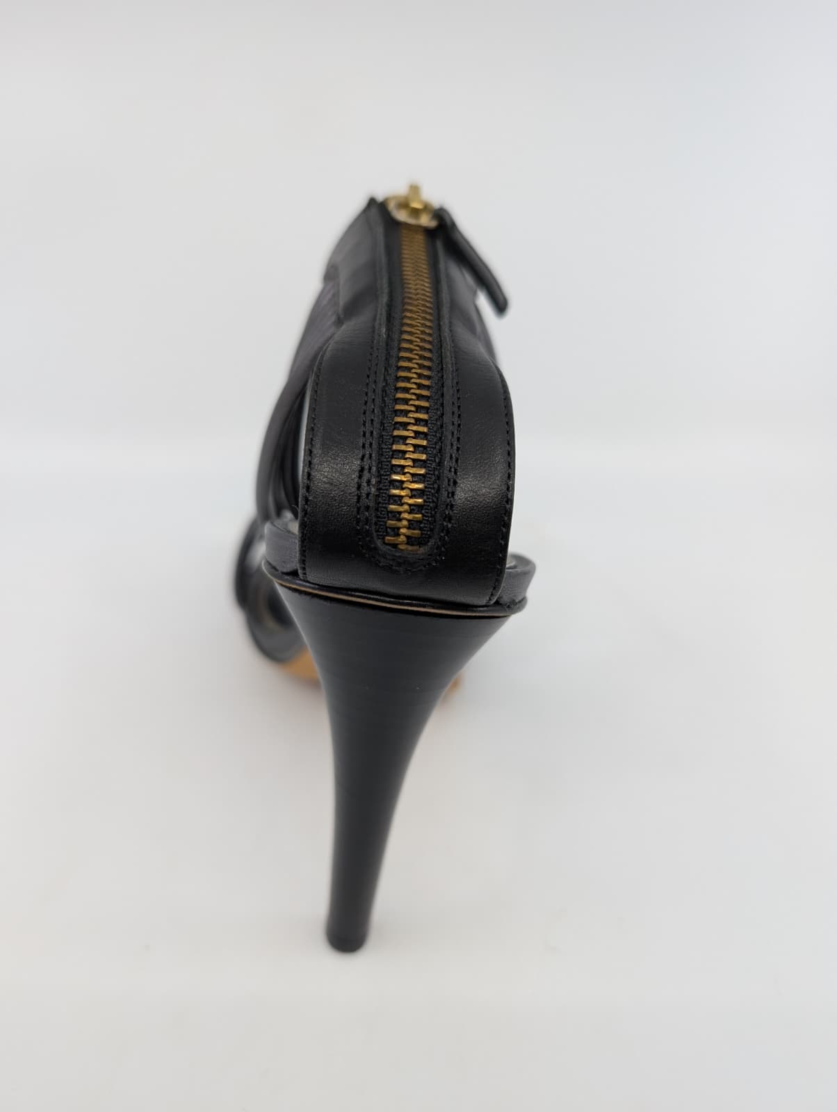 Fallon Asphalt Grey Leather Derek Lam Sandals